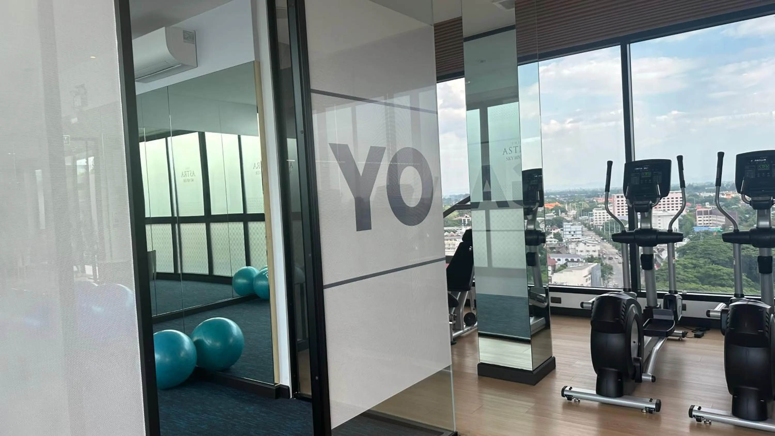 Fitness centre/facilities in Astra Sky River Chiang Mai
