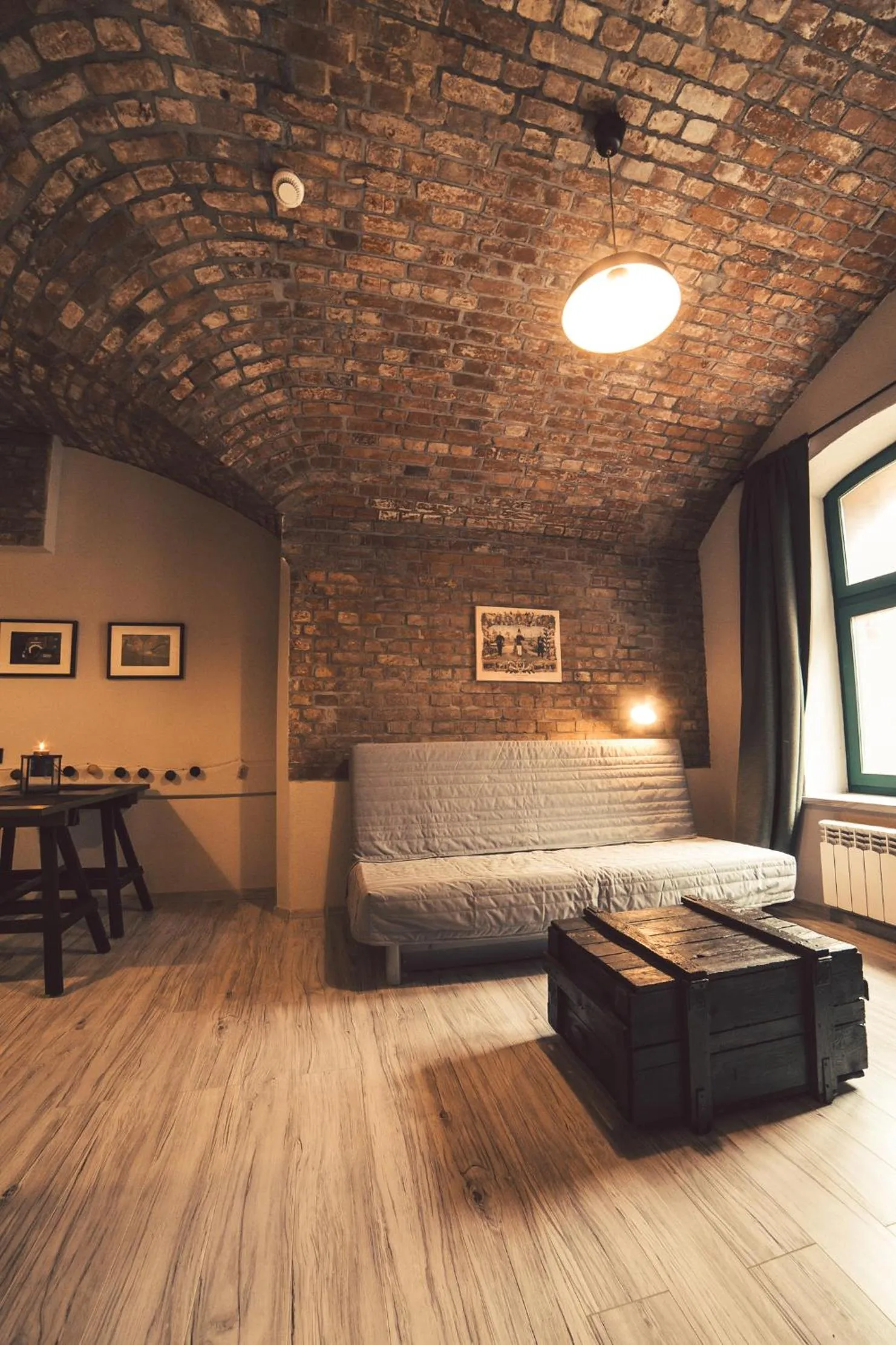 Living room in Twierdza Toruń - Fort IV