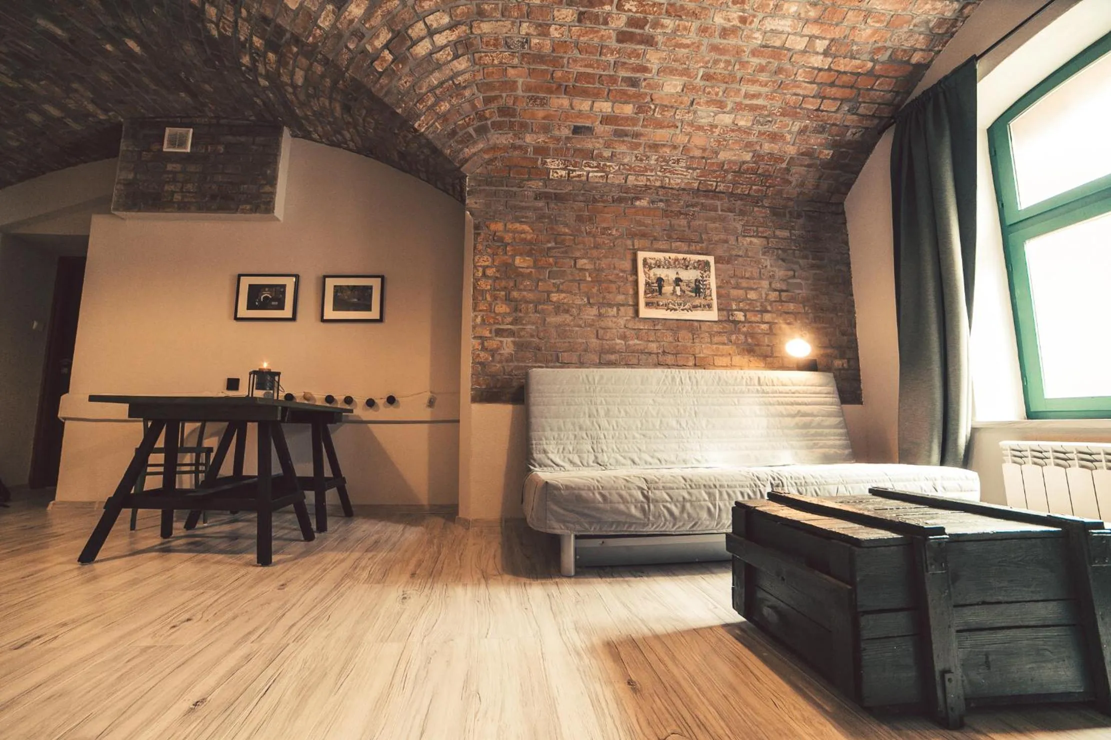 Living room in Twierdza Toruń - Fort IV