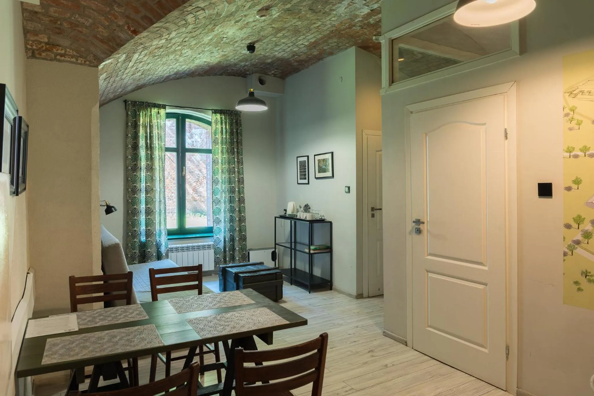 Living room in Twierdza Toruń - Fort IV