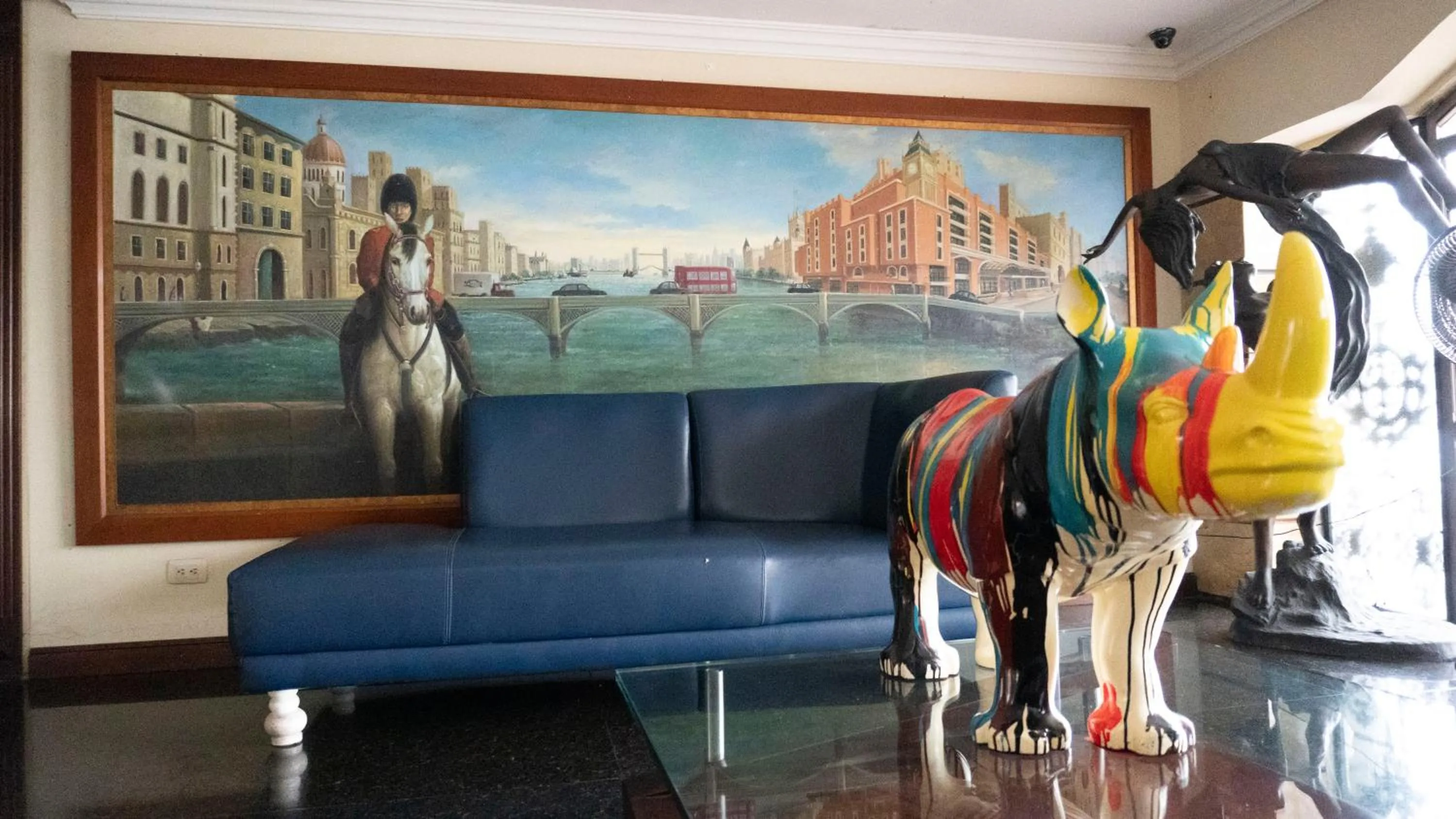 Living room in Hotel Windsor Barranquilla