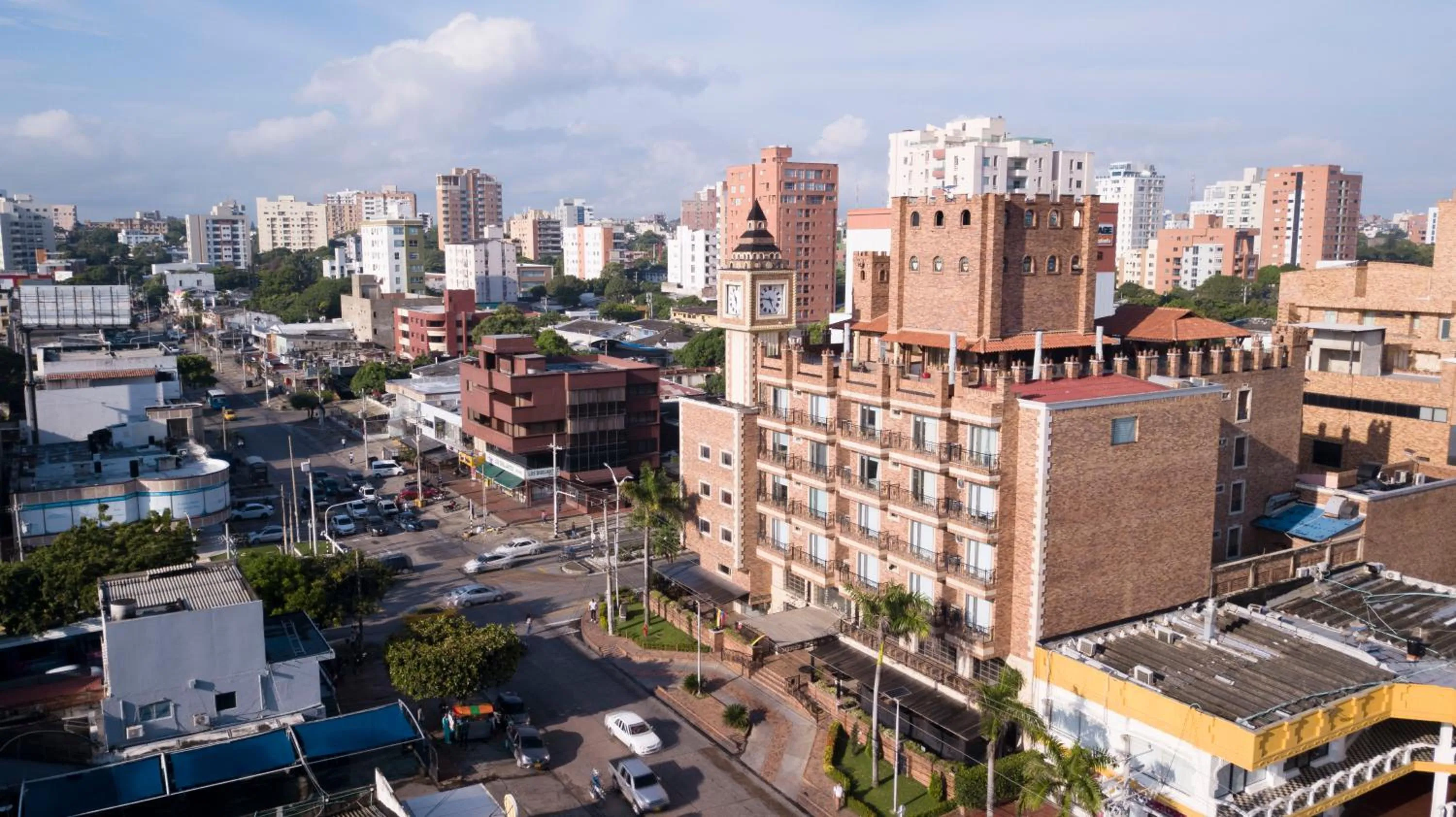 City view in Hotel Windsor Barranquilla
