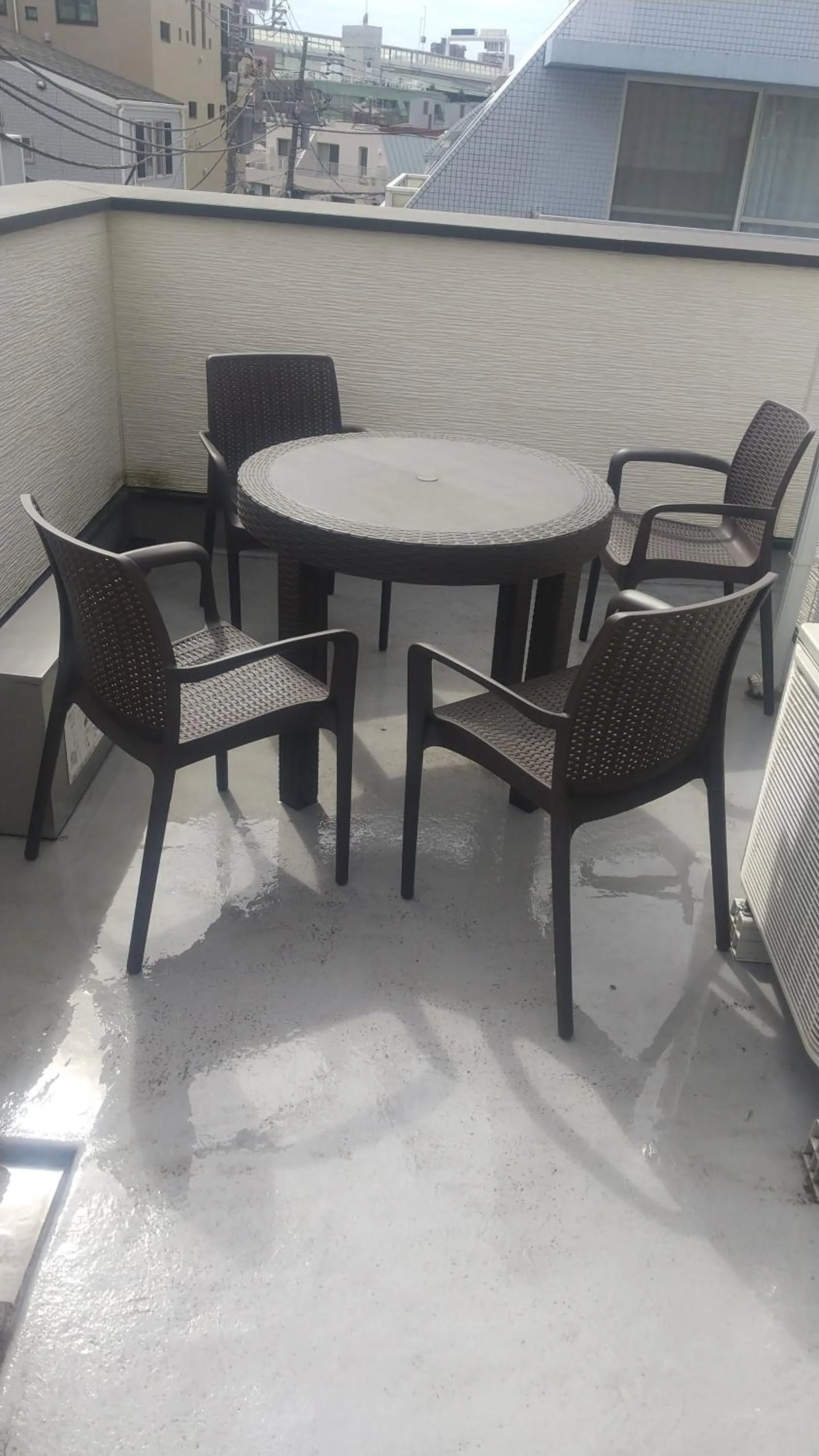 Balcony/Terrace in Hananosato Hotel 池袋本店