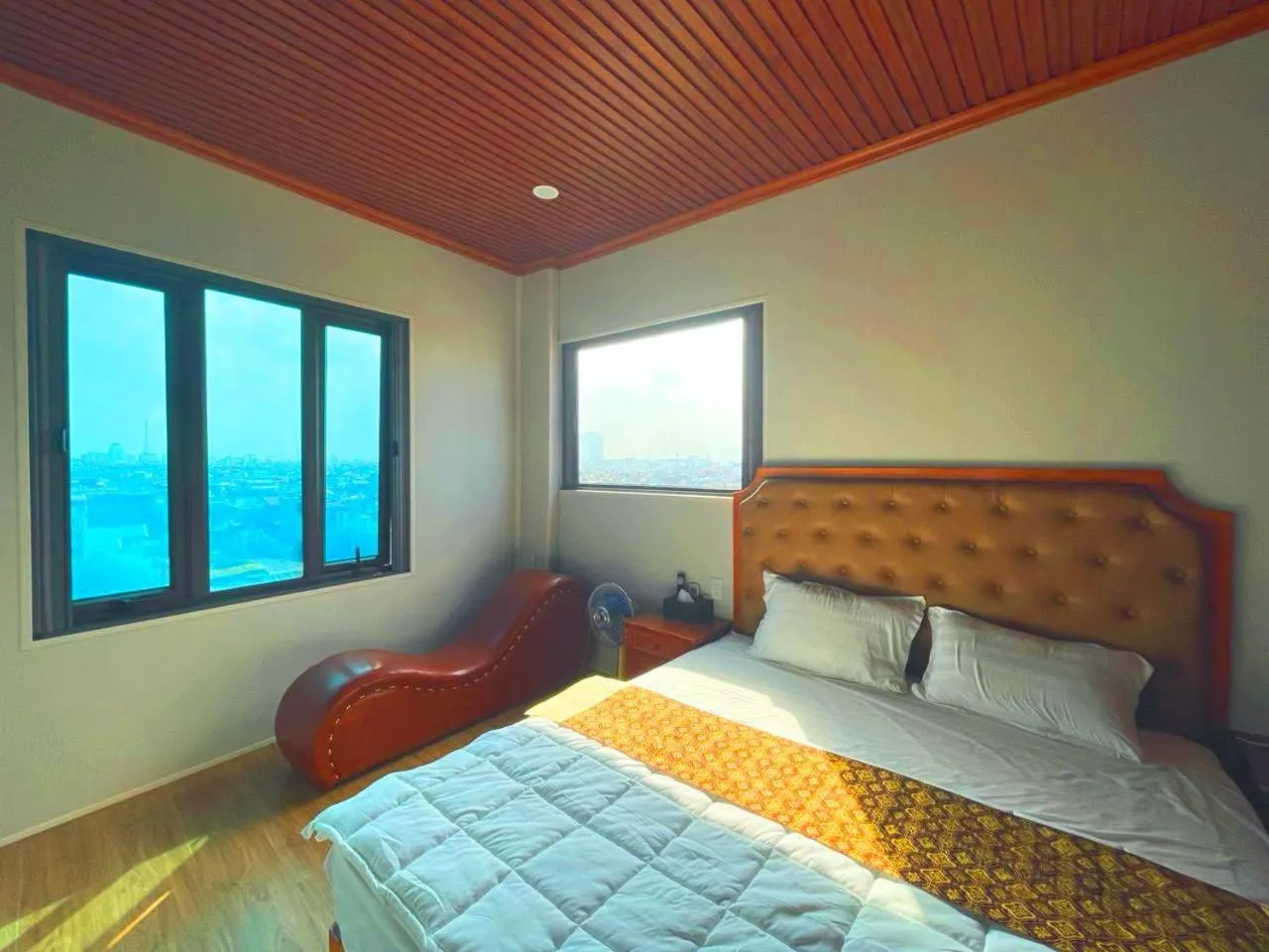 Bed in Tuan Nam Hotel