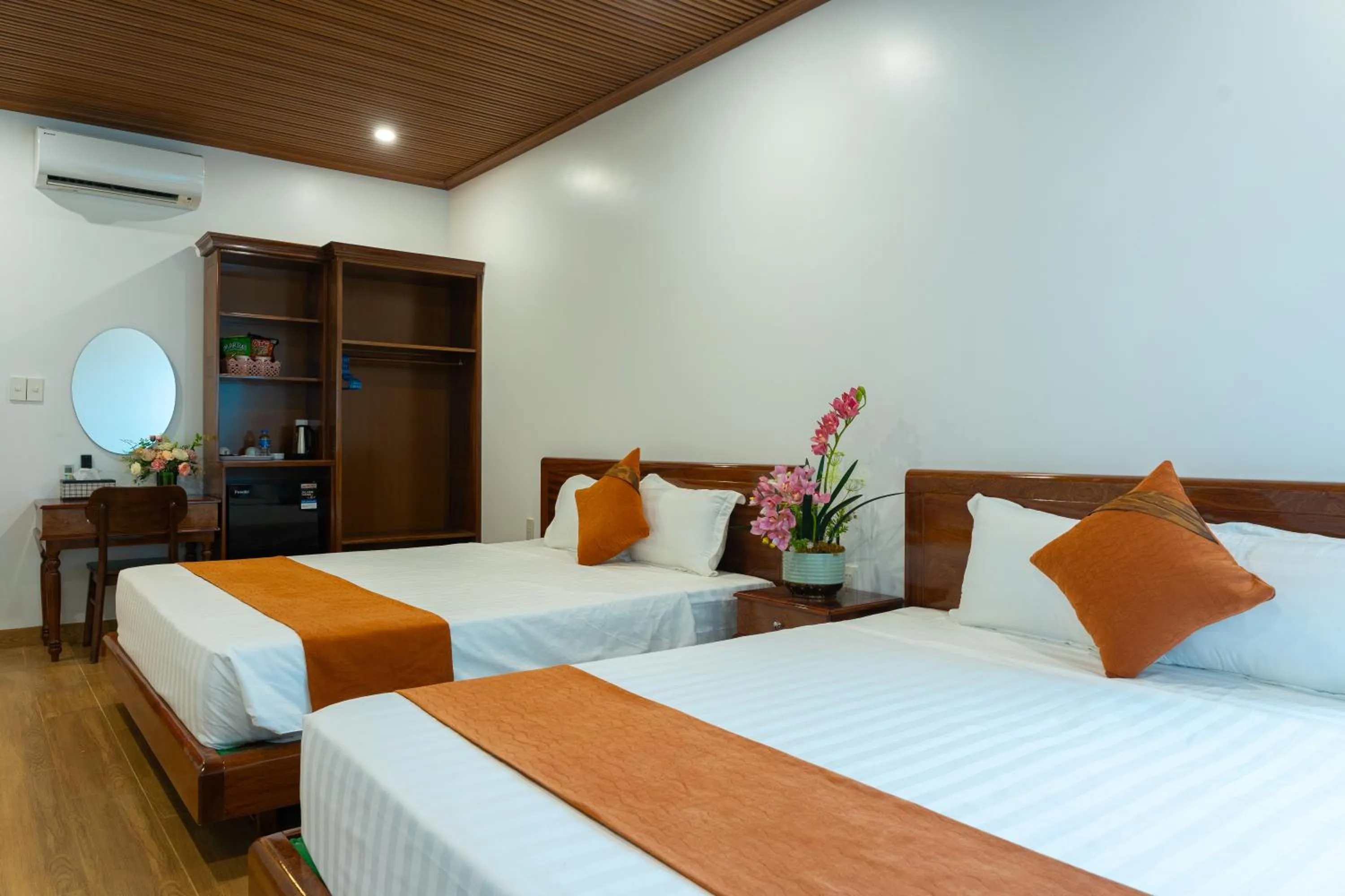 Bed in Tuan Nam Hotel