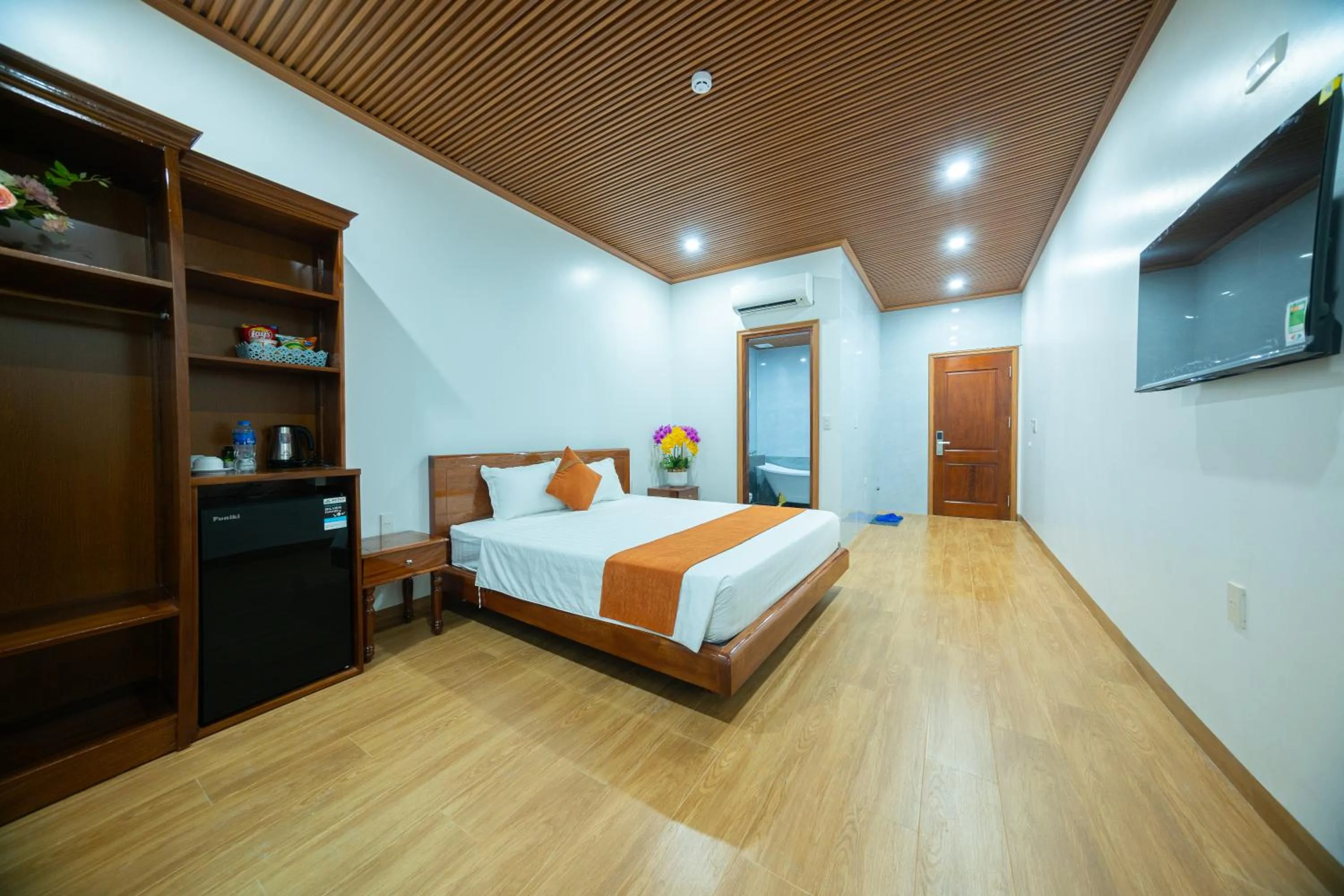 Bed in Tuan Nam Hotel