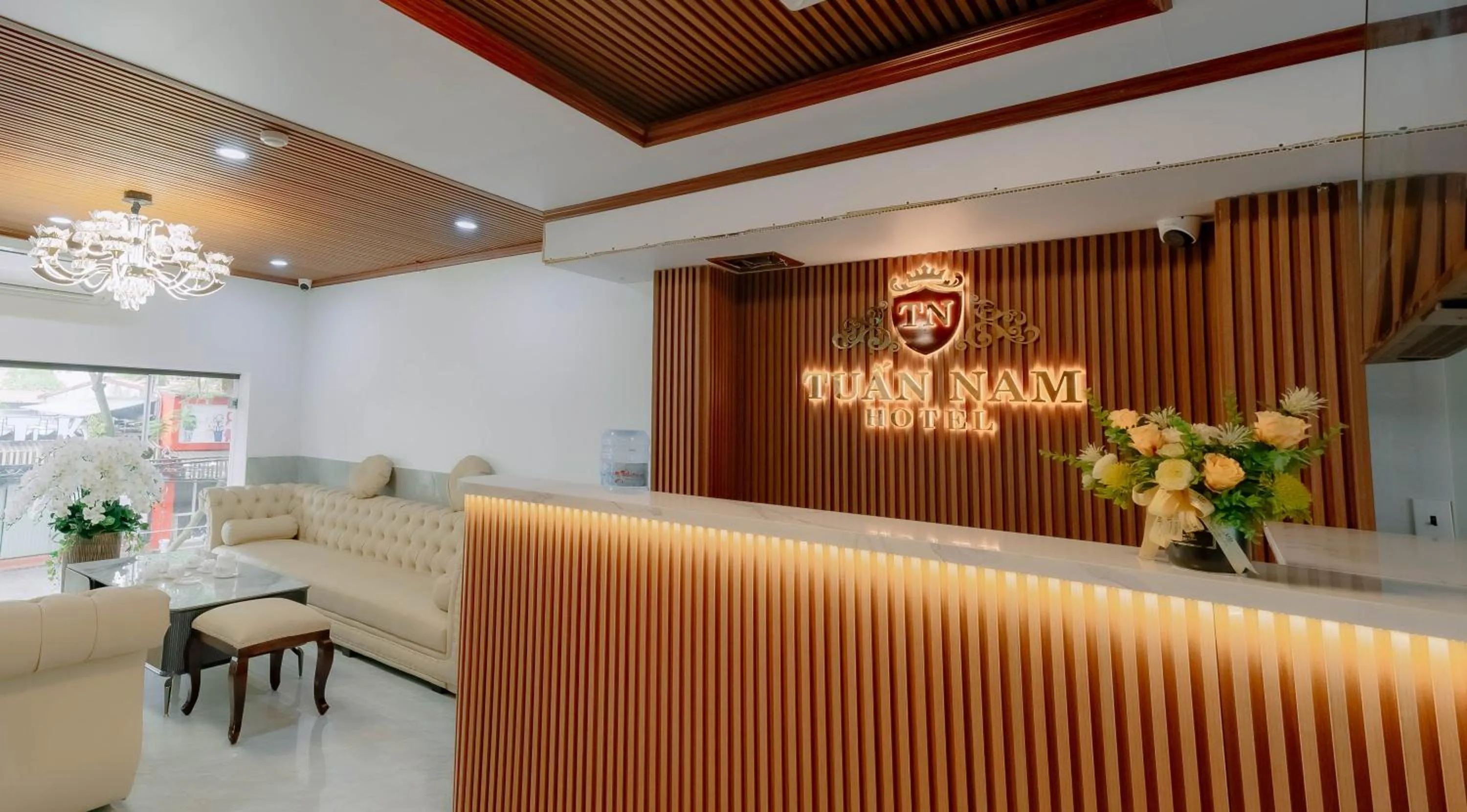 Property logo or sign in Tuan Nam Hotel