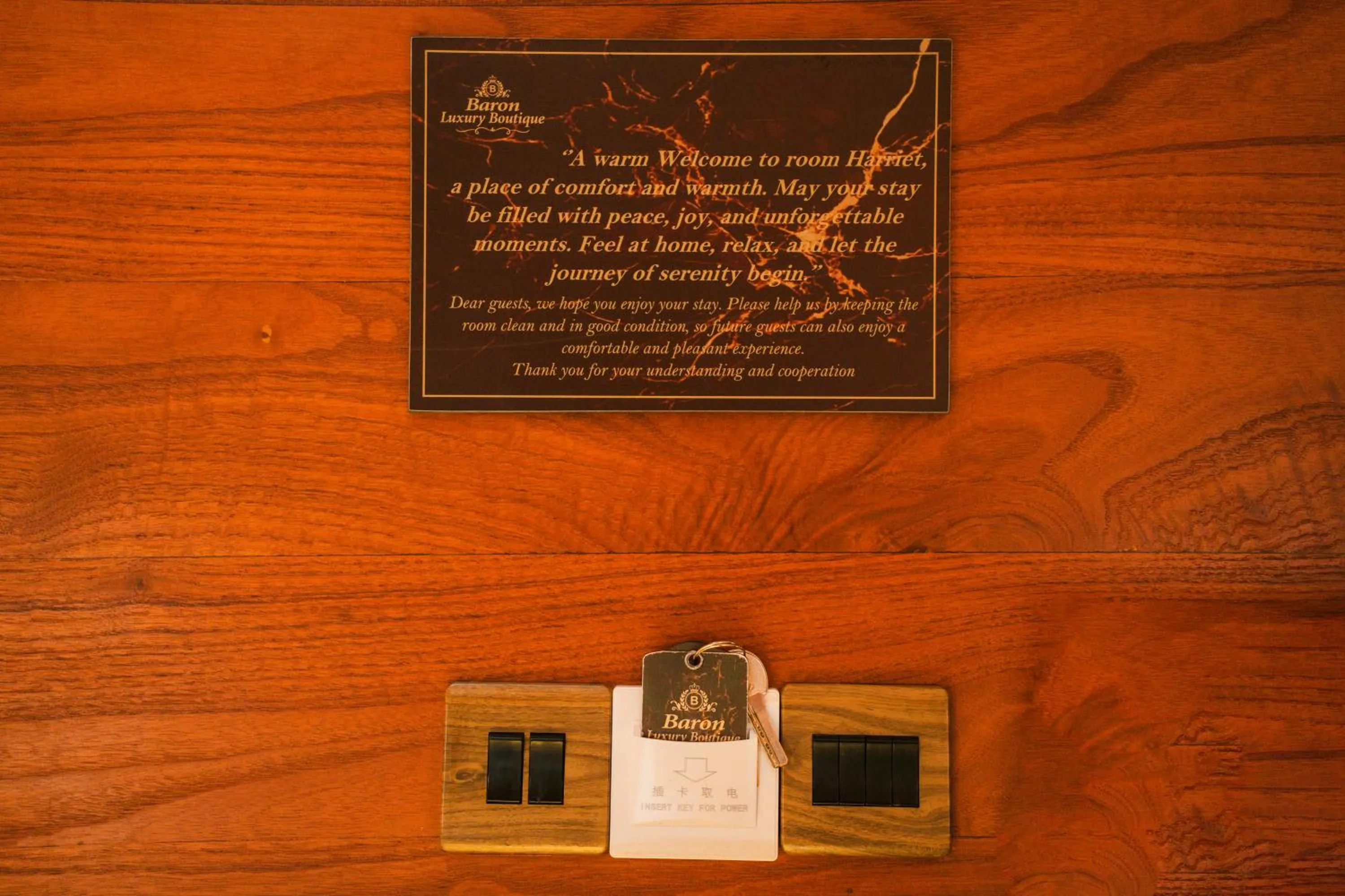 Living room in Baron Luxury Boutique