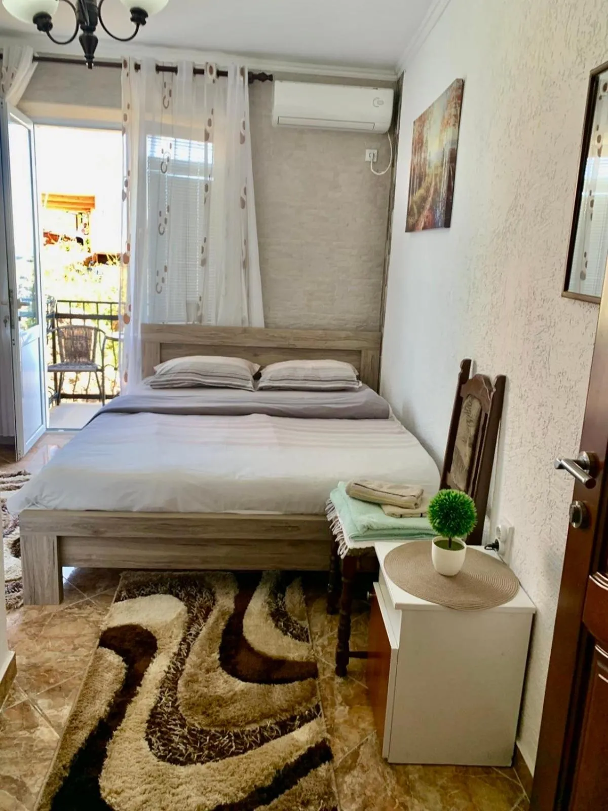 Bed in Apartments Zuto