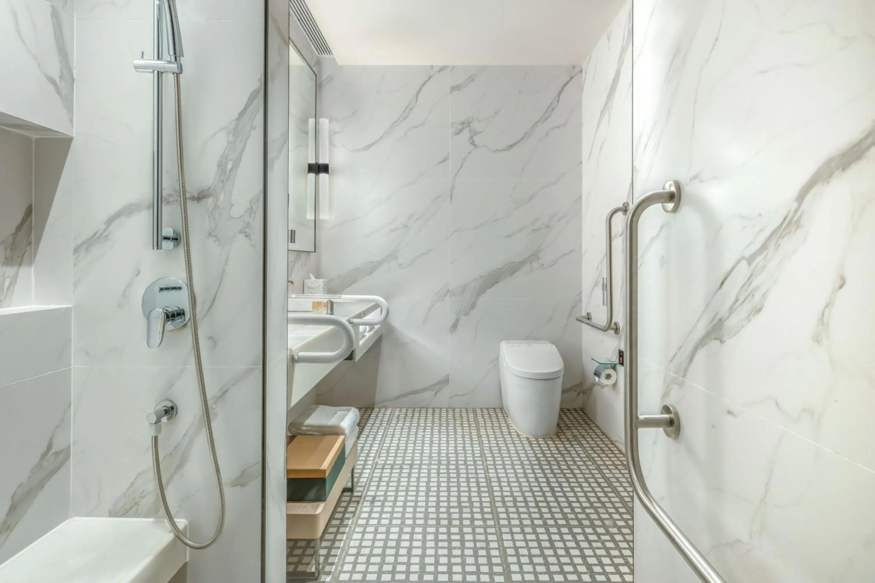 Bathroom in Element Guangzhou Baiyun