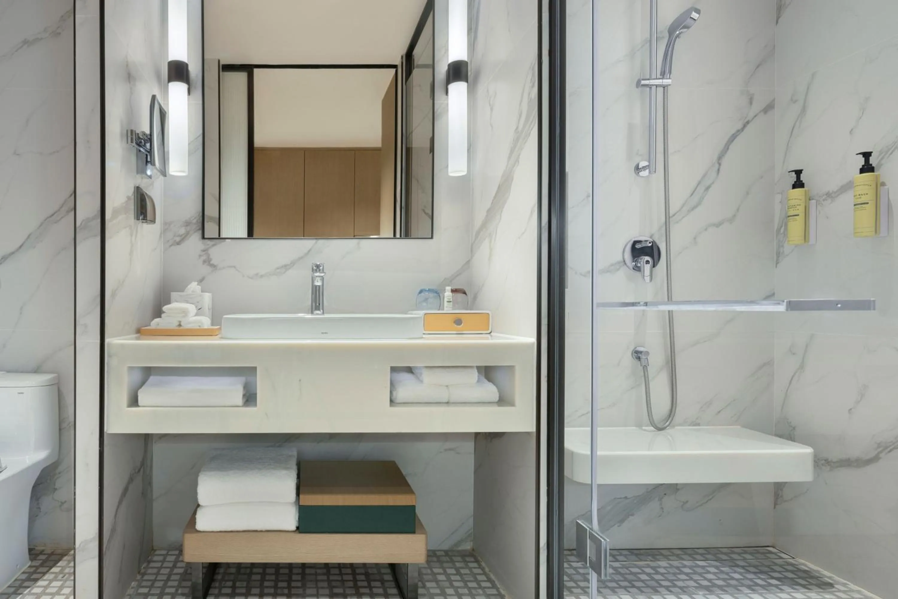 Bathroom in Element Guangzhou Baiyun