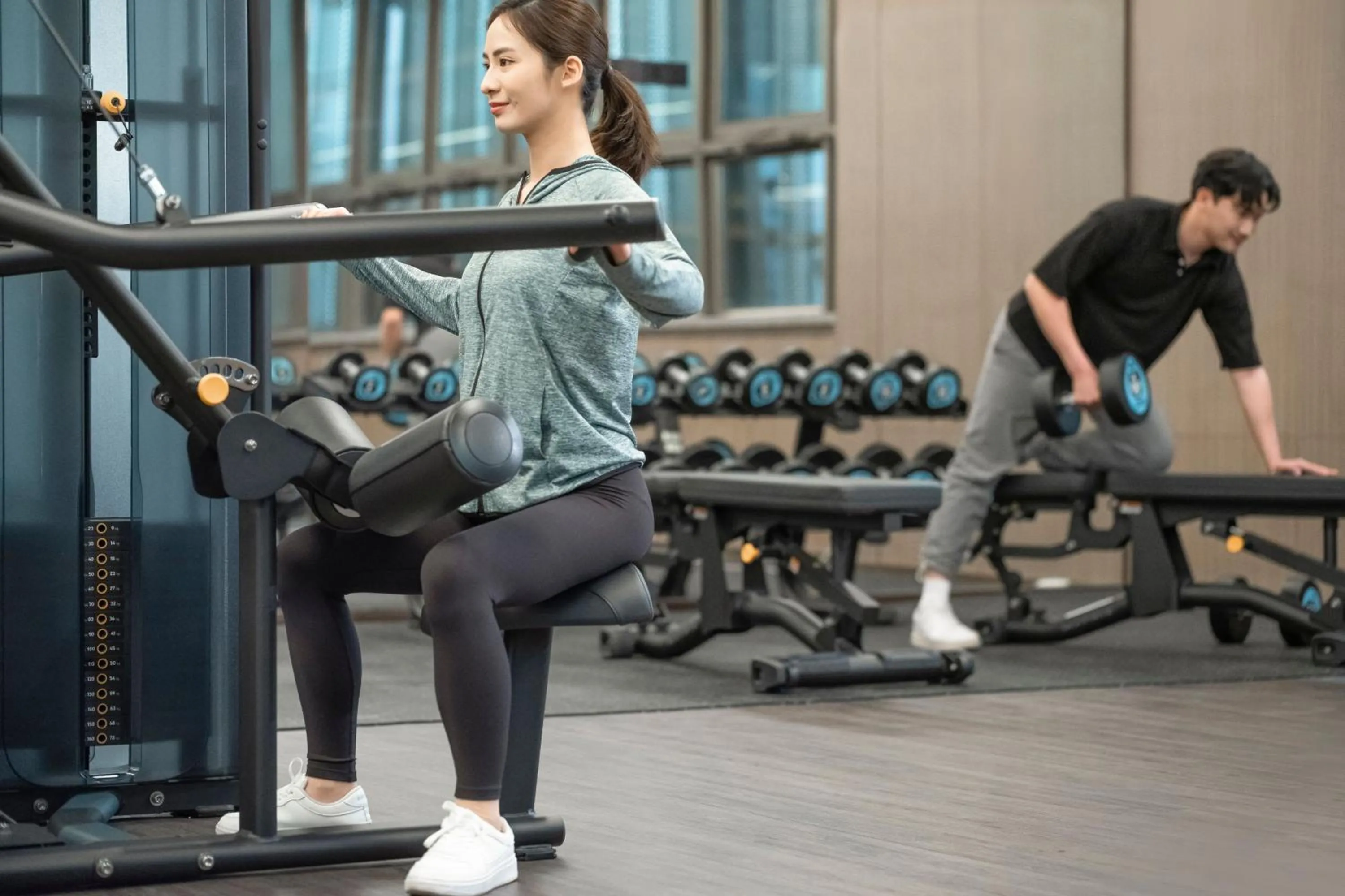 Fitness centre/facilities in Four Points by Sheraton Guangzhou, Baiyun
