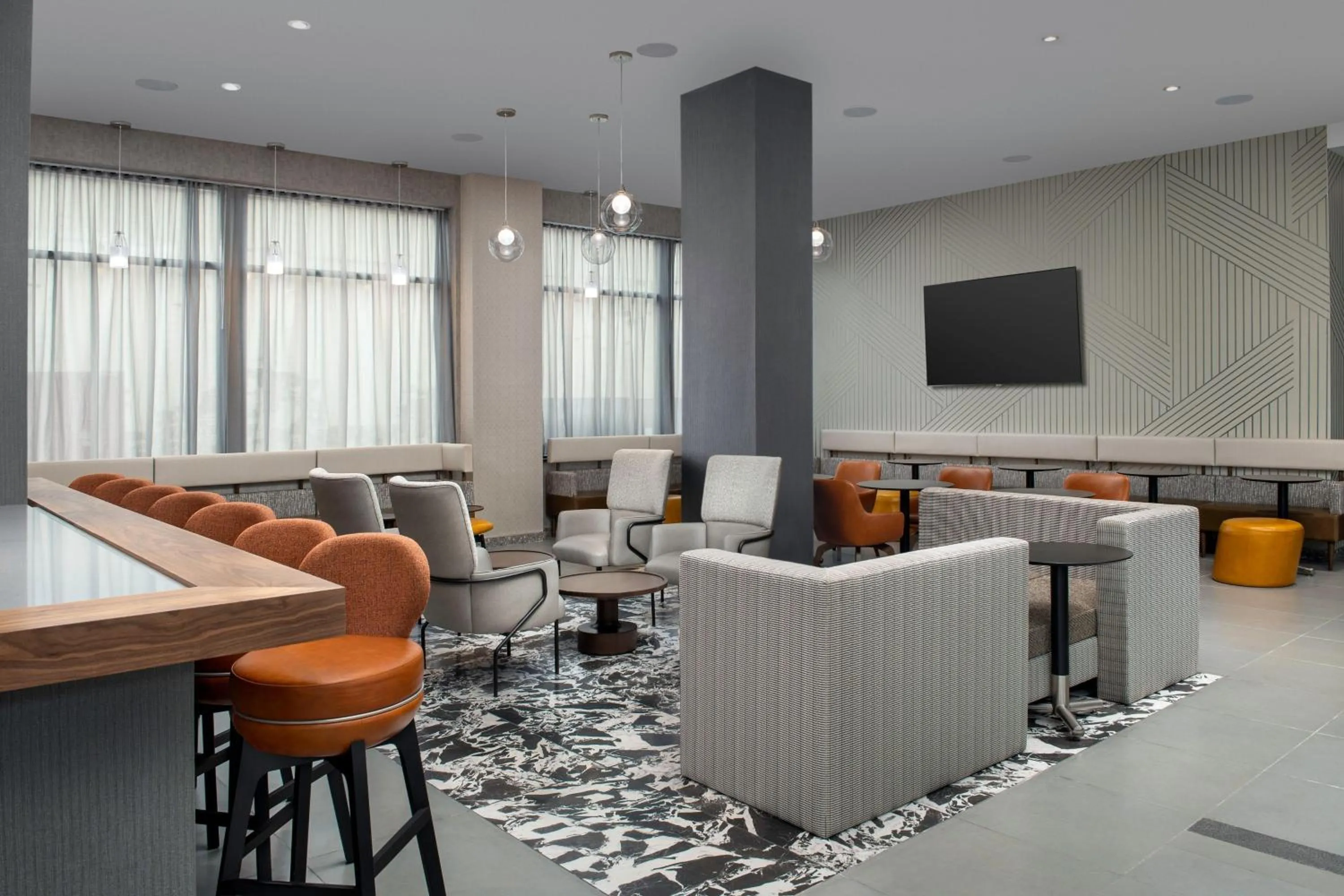 Lobby or reception in Residence Inn by Marriott New York Queens