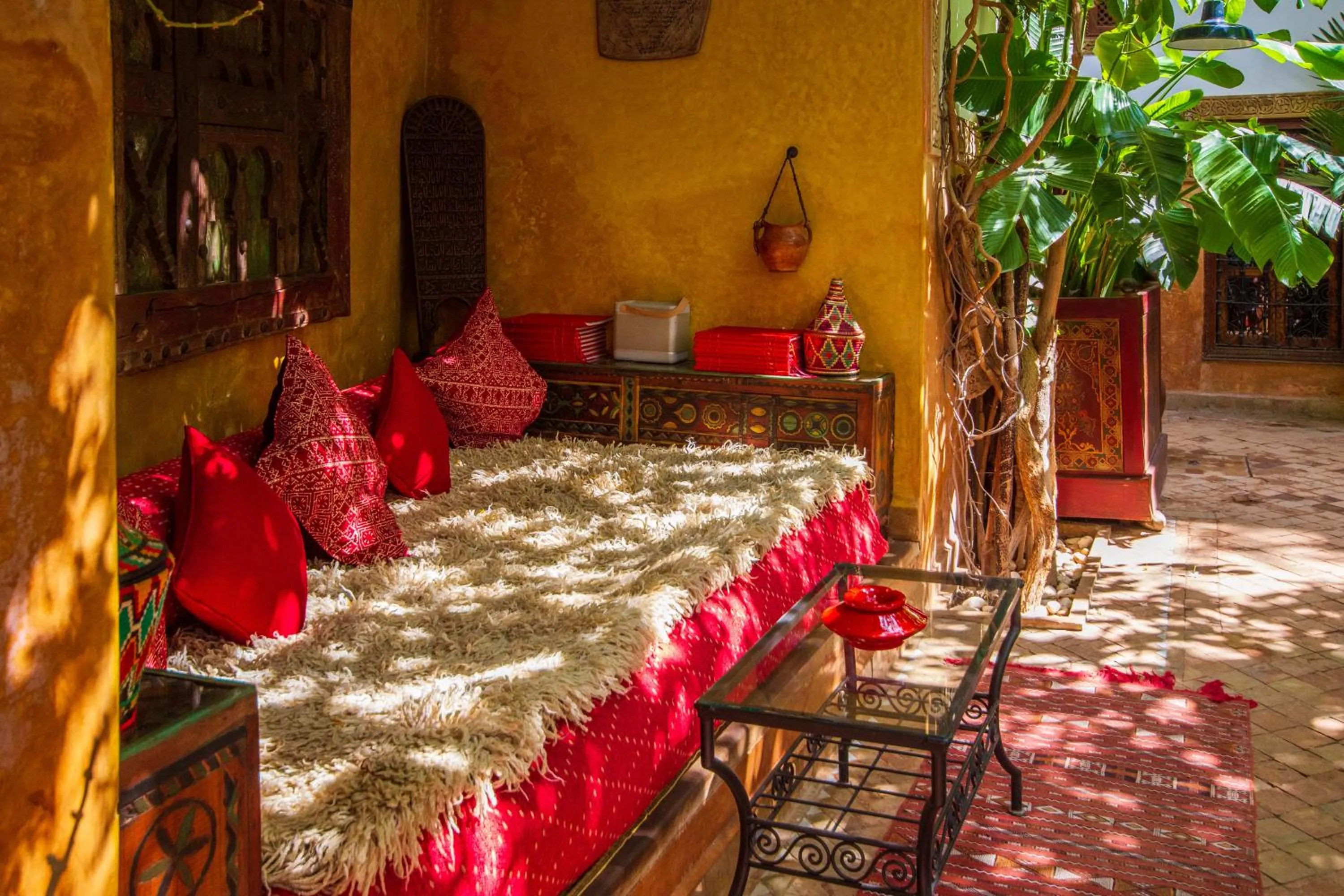 Living room in Riad Dombaraka