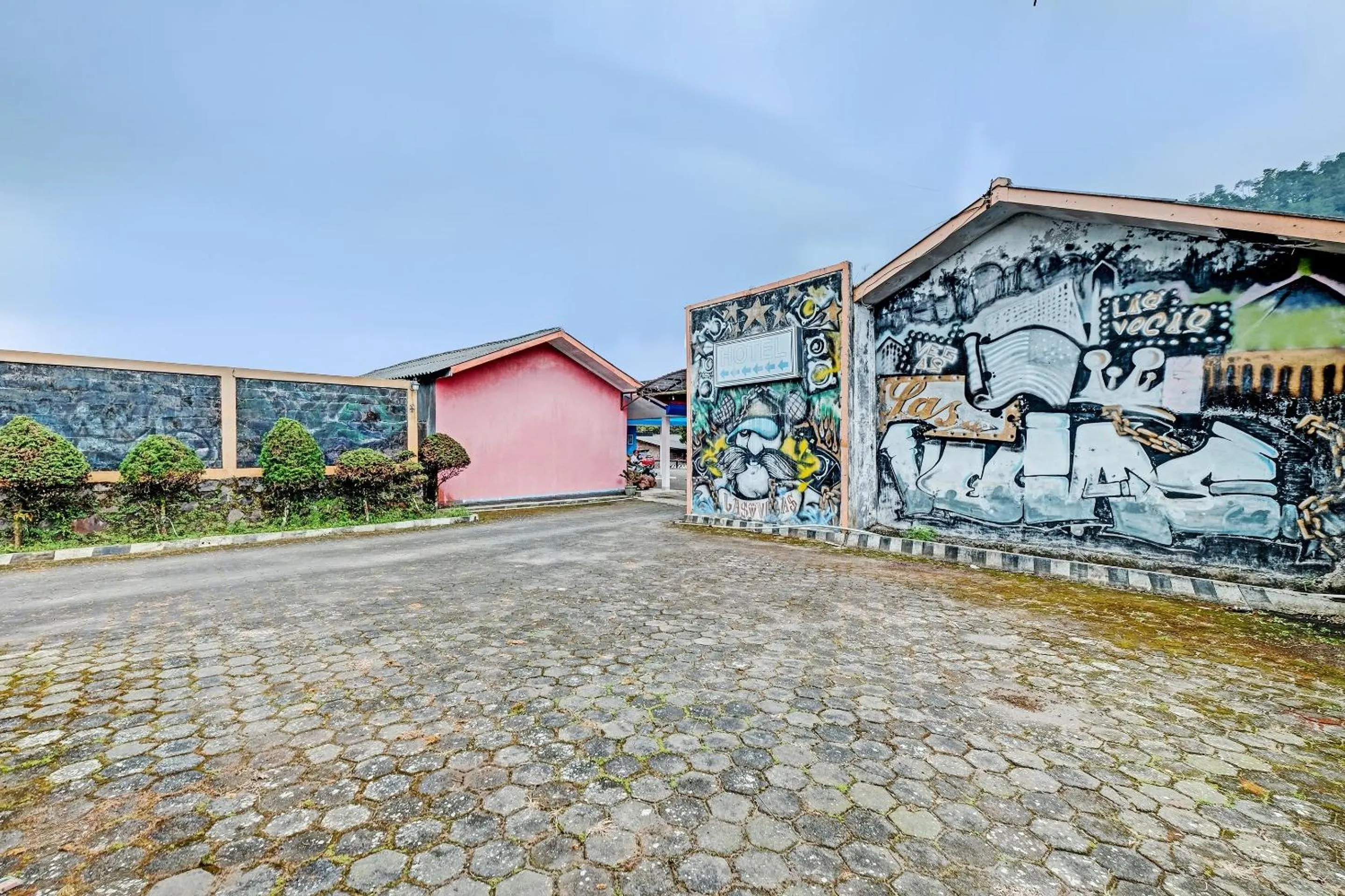 Facade/entrance in OYO 92605 Hotel Las Vegas