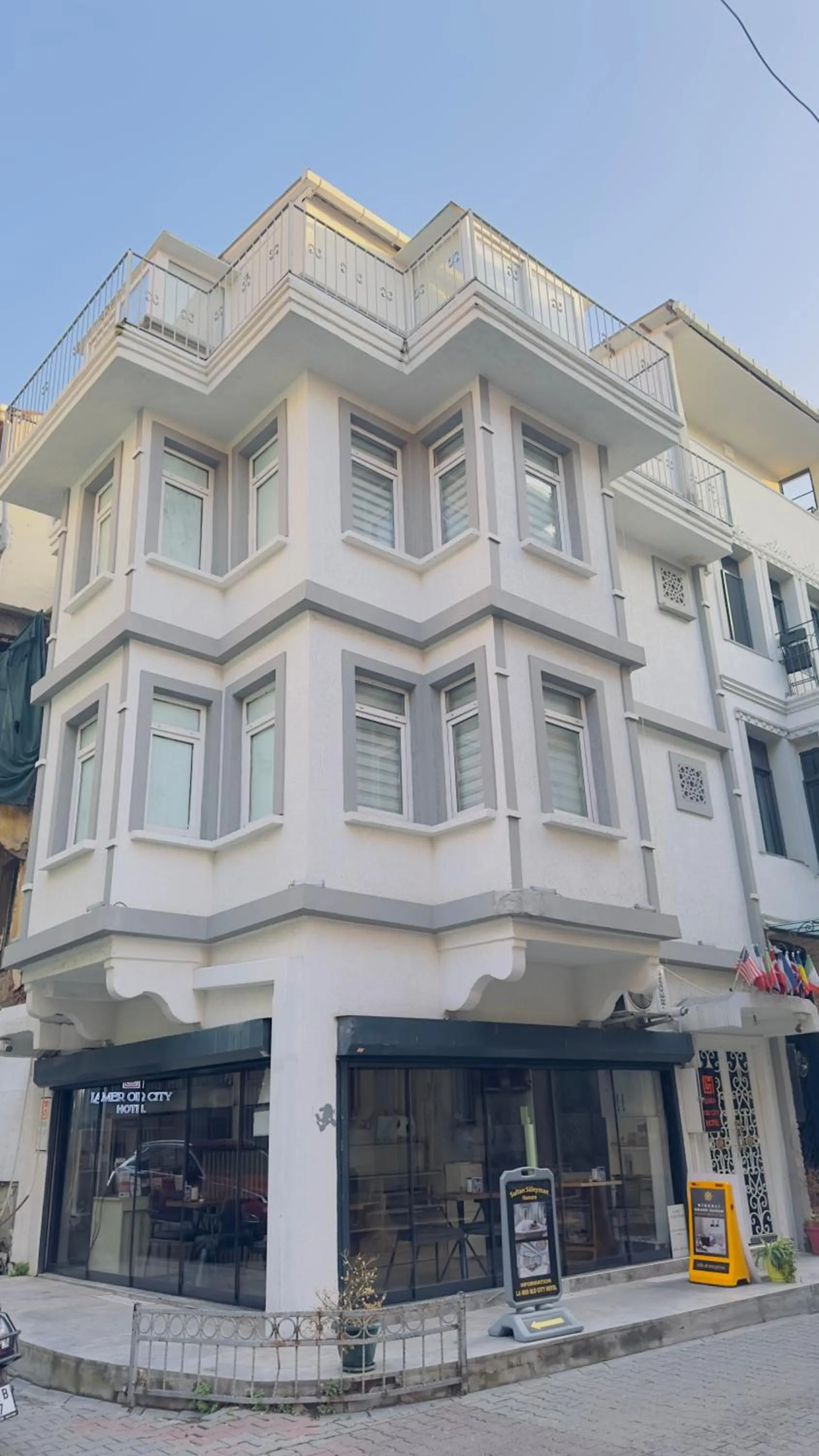 Property building in La Mer Old City Hotel