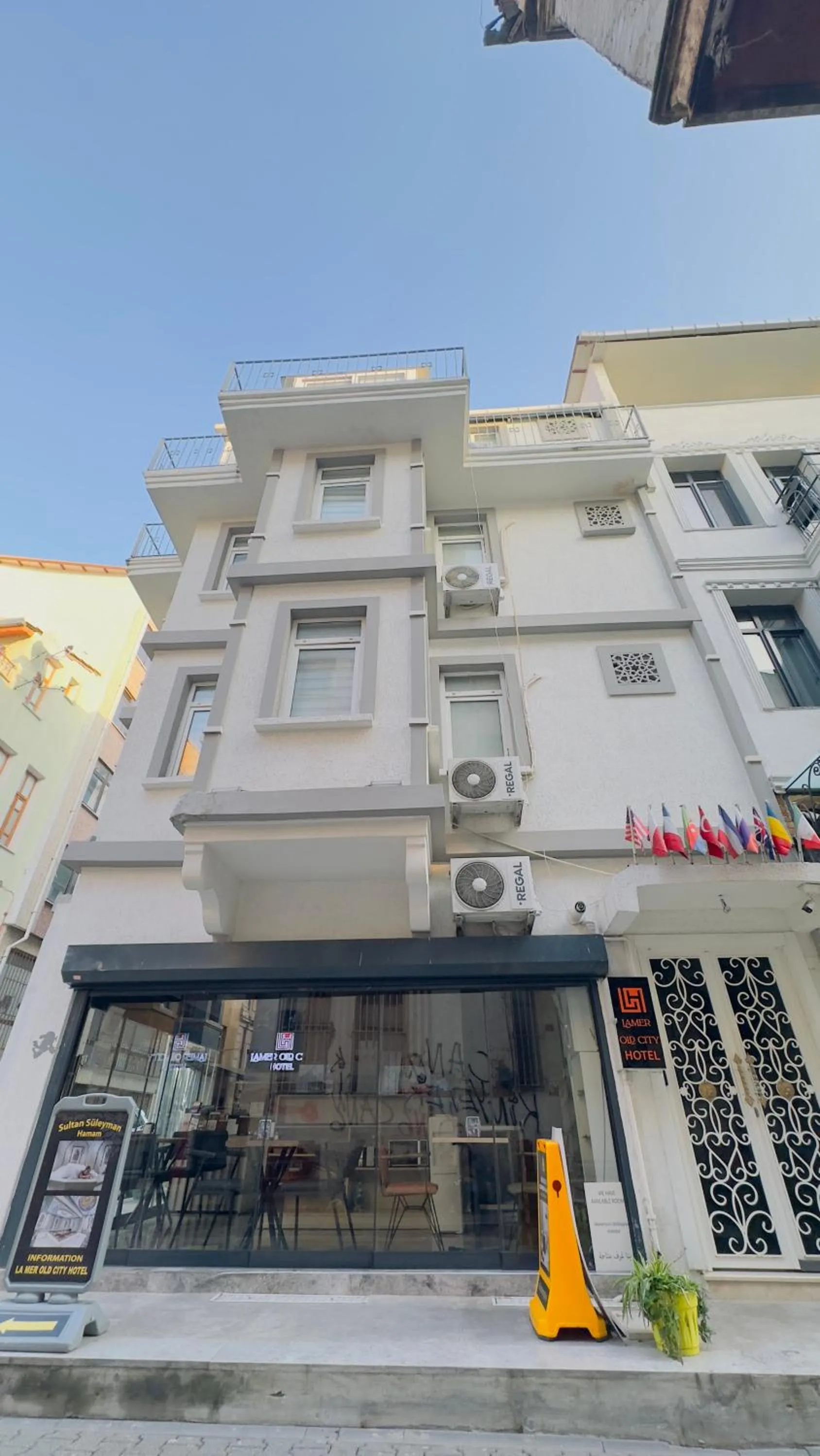 Property building in La Mer Old City Hotel