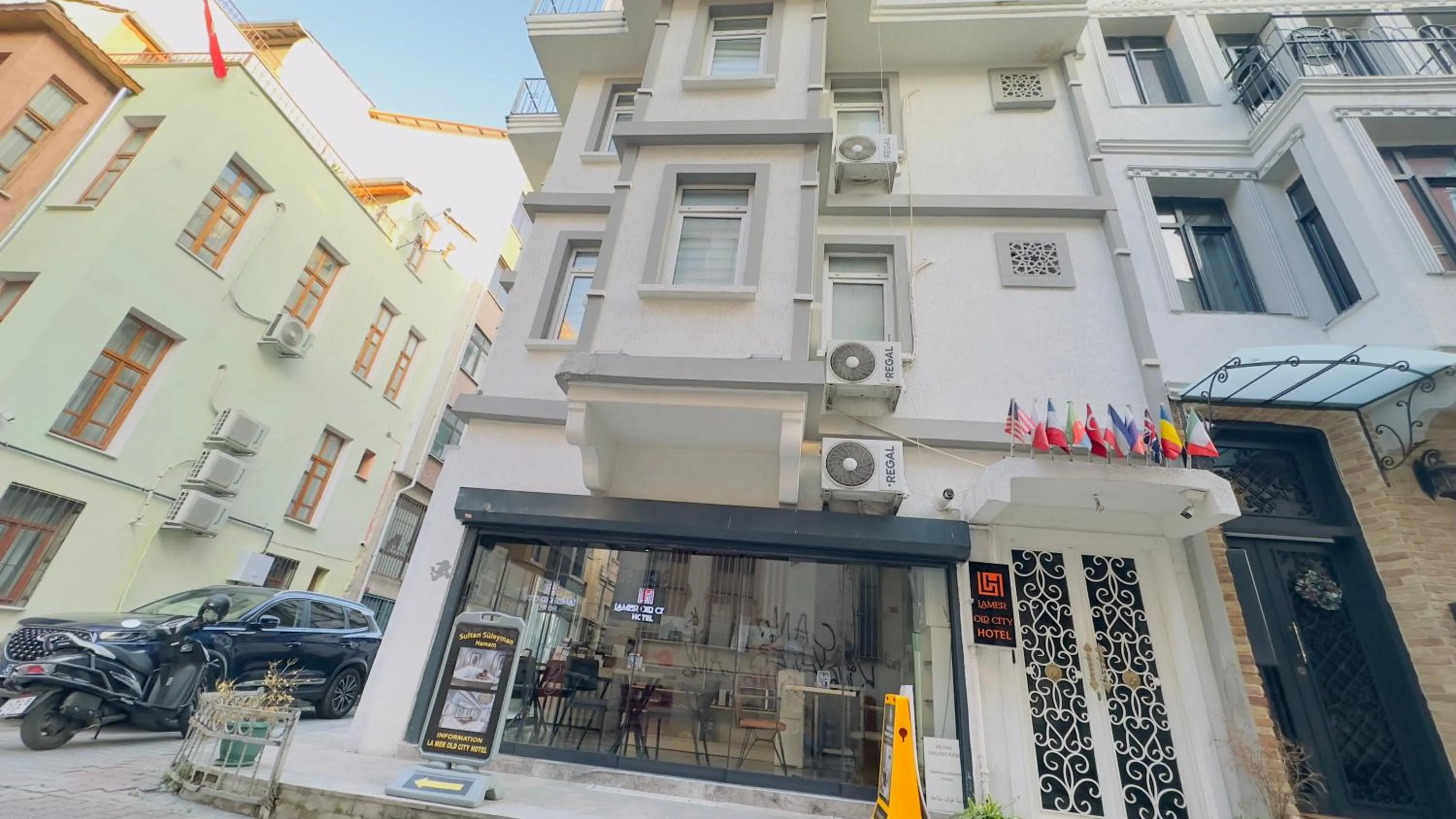 Property building in La Mer Old City Hotel