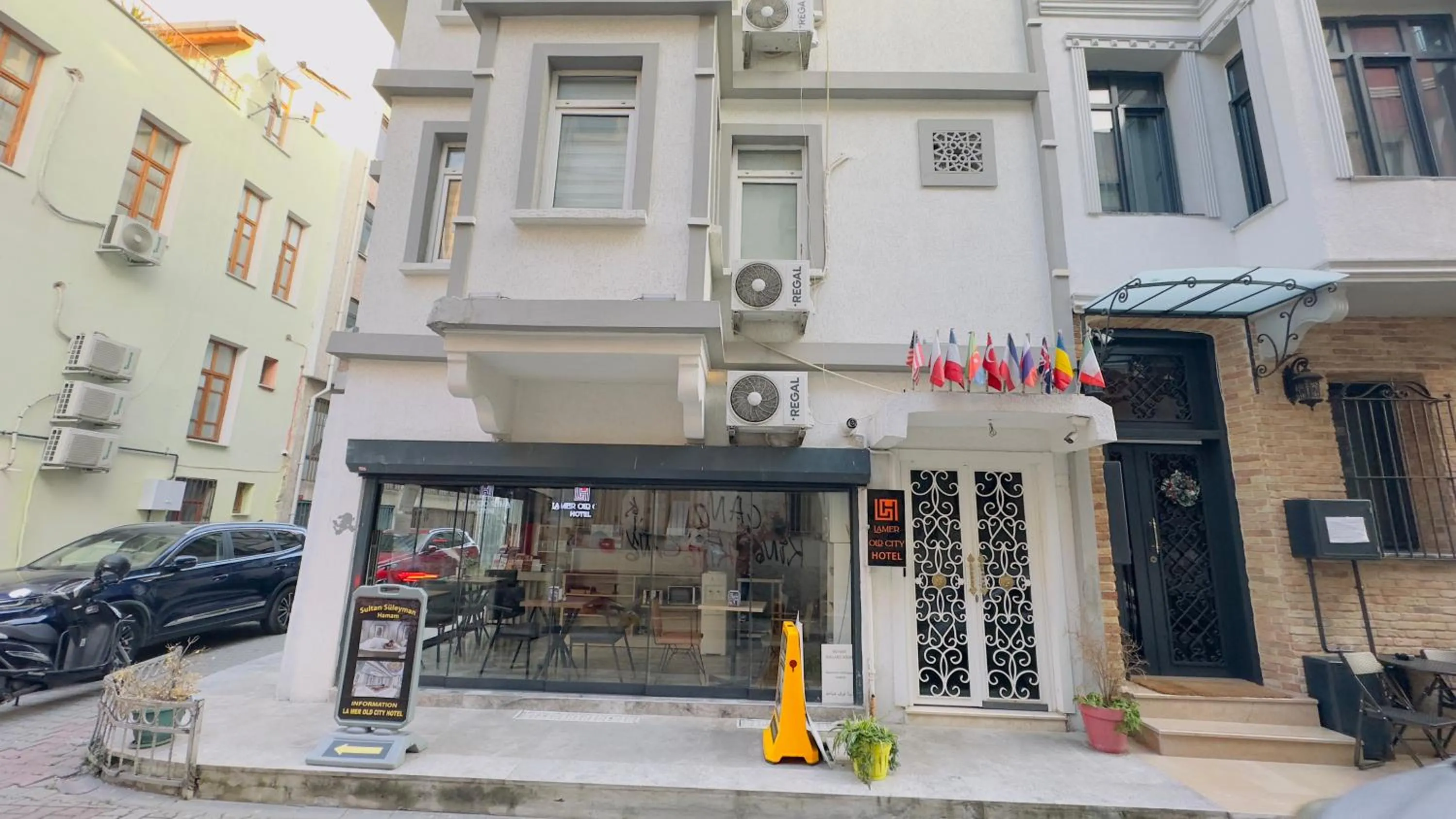 Property building in La Mer Old City Hotel