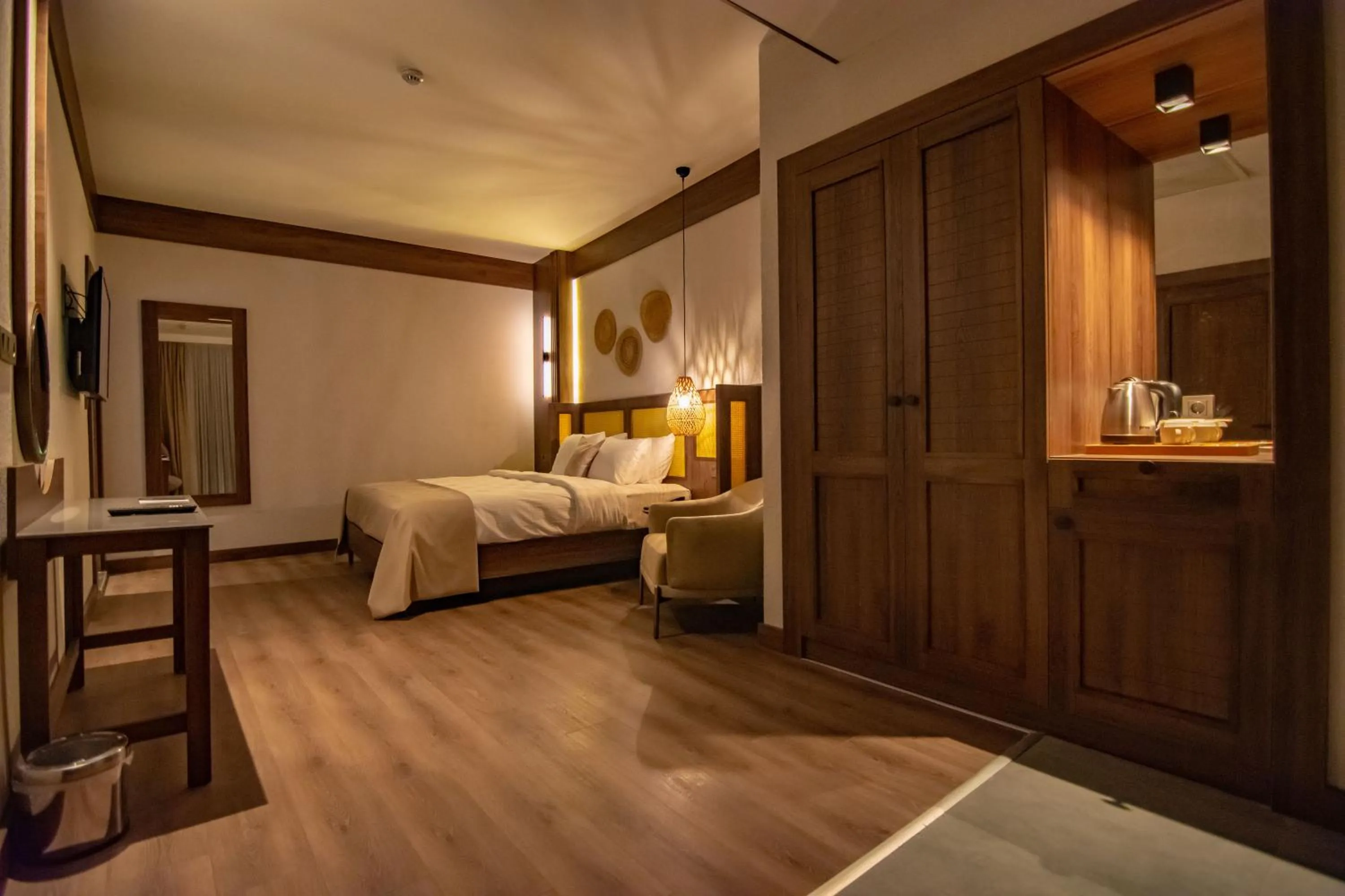 Bed in Hayal Vadisi Suite Hotel