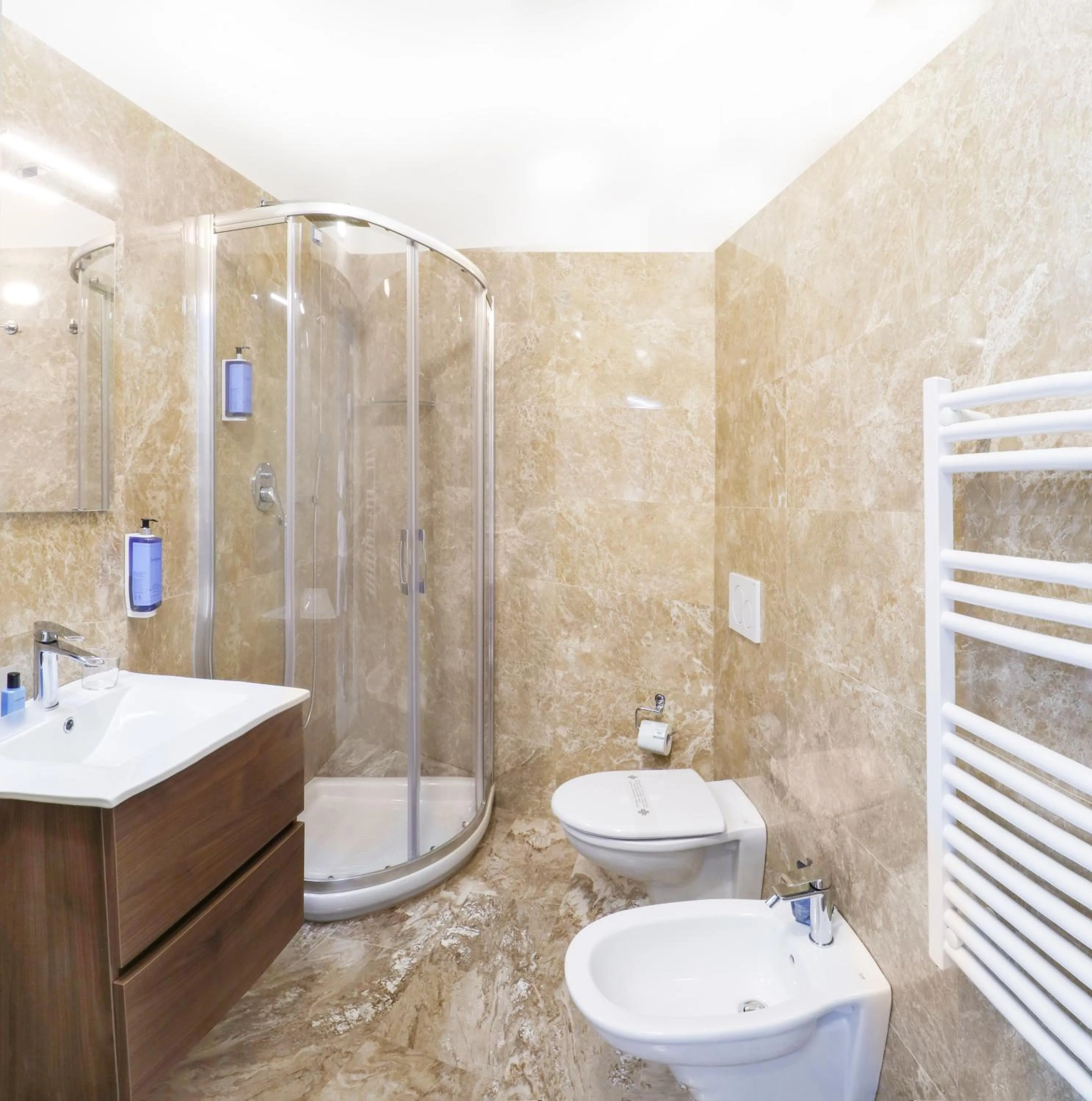 Bathroom in Cristallo Park Hotel