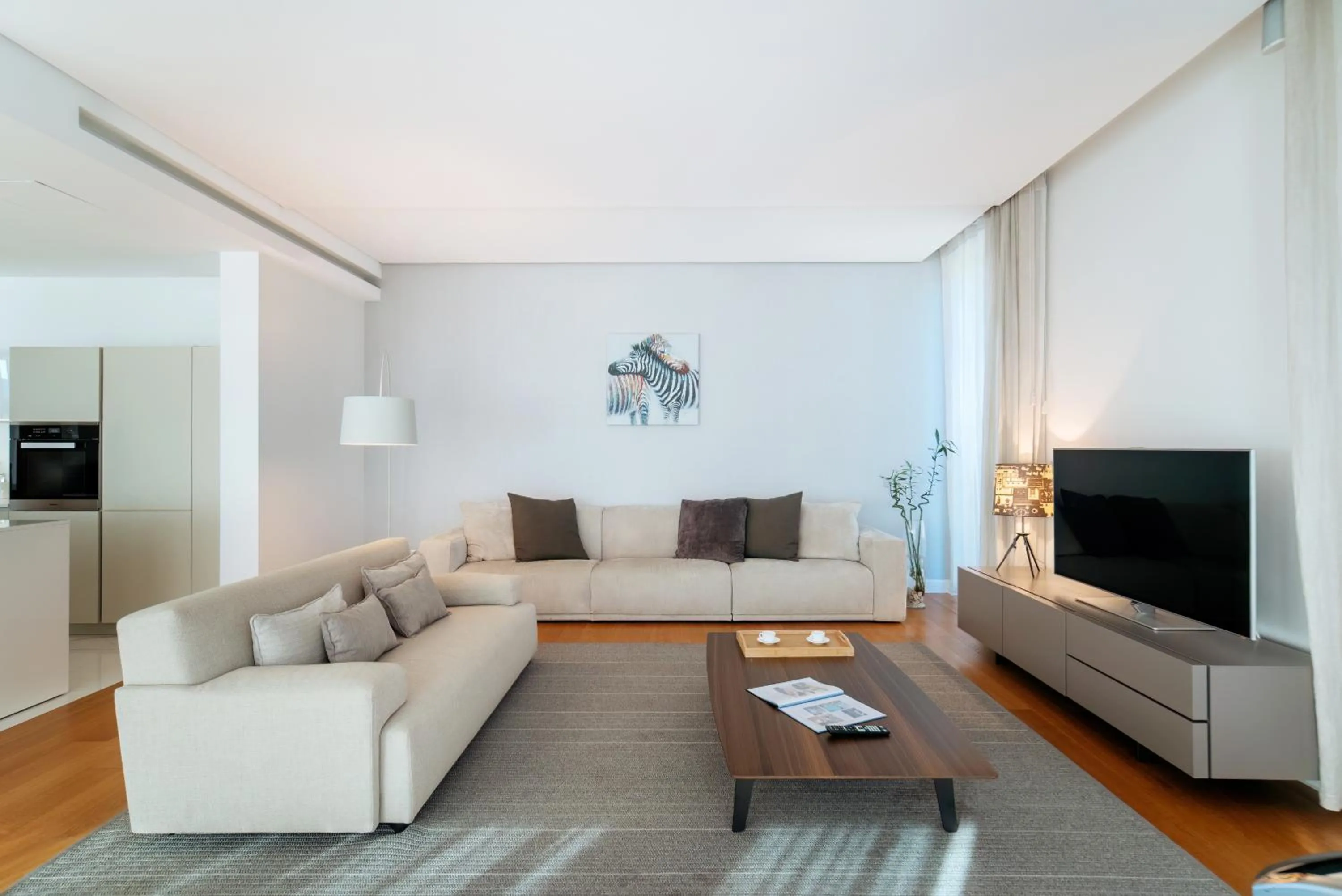 TV and multimedia in Luxury Waterfront Villa at Dukly Gardens