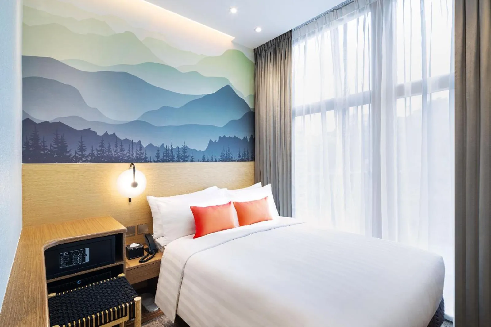 Bed in Hotel YX Lai Chi Kok