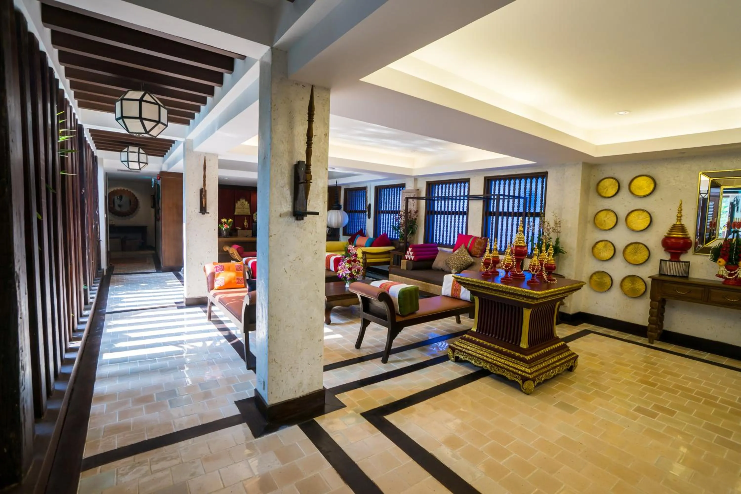 Lobby or reception in Viang Thapae Resort