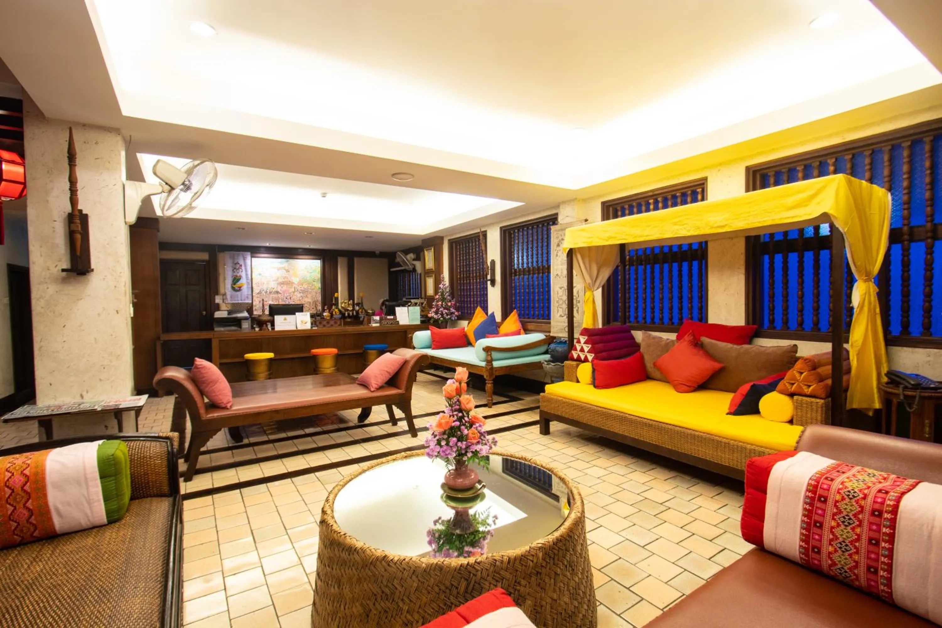 Lobby or reception in Viang Thapae Resort