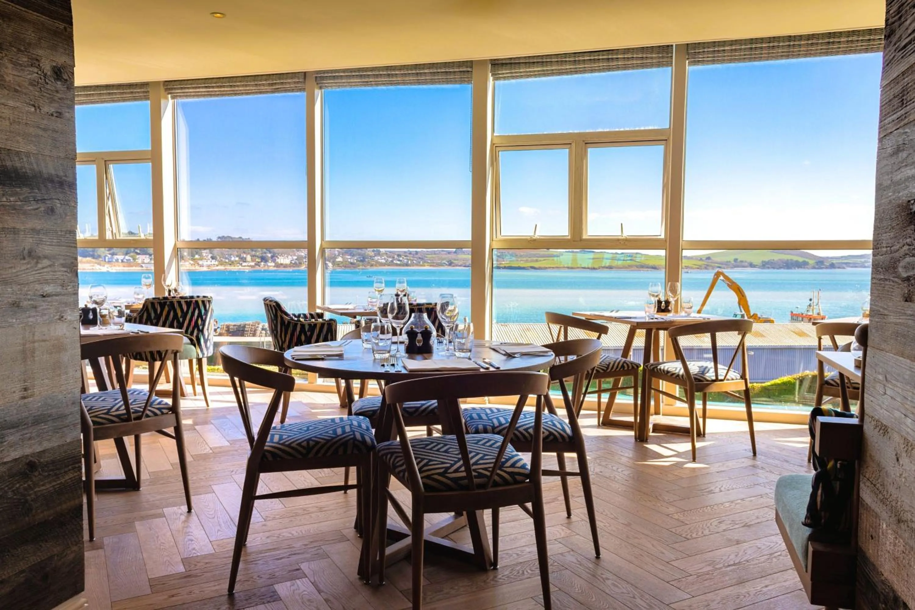 Dining area in Harbour Hotel Padstow