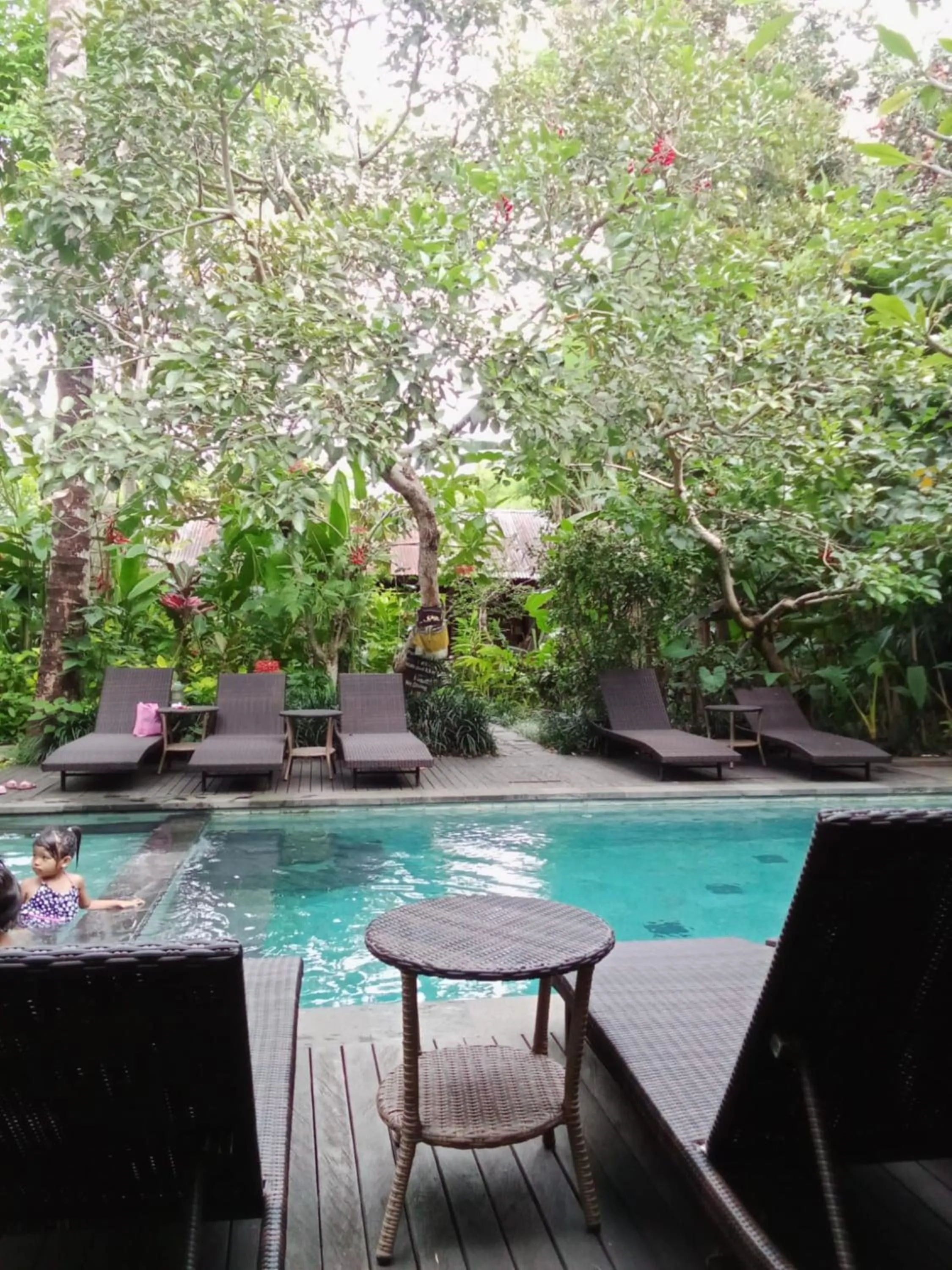 Swimming pool in Ubad Retreat