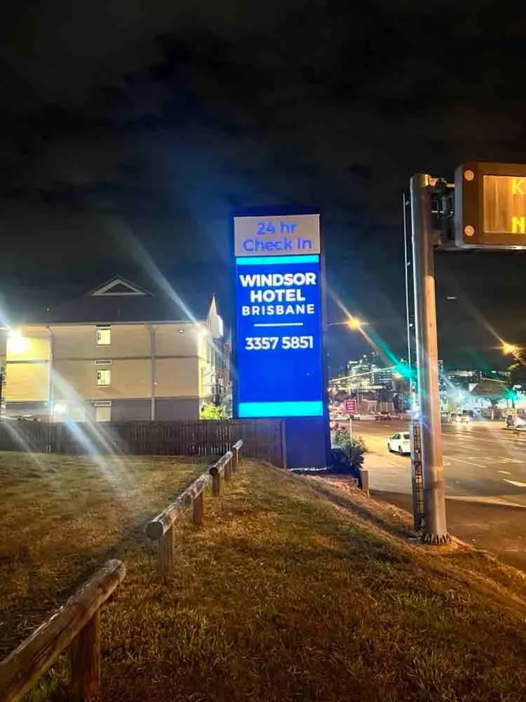 Property building in Imperial Motel Windsor