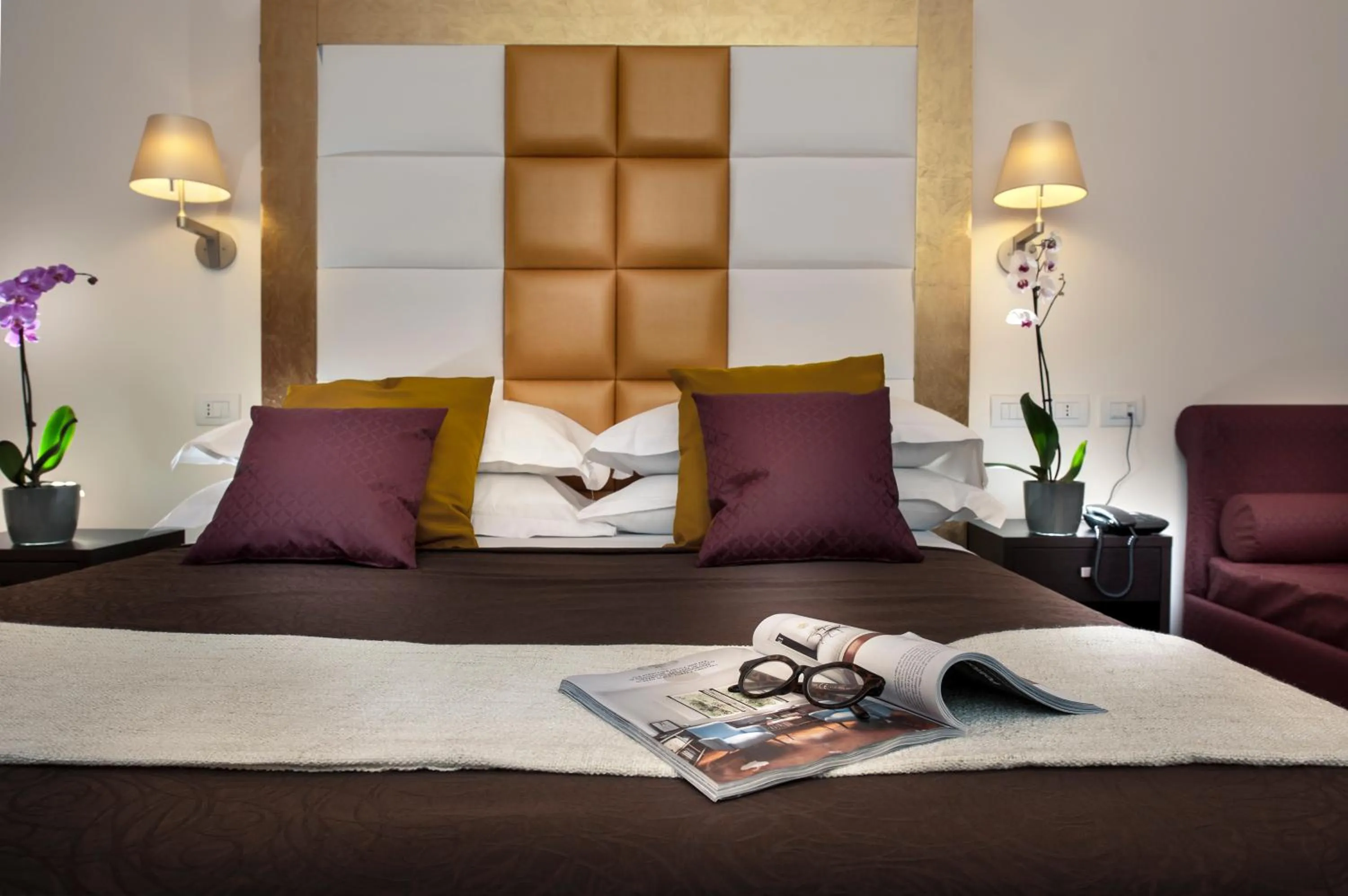 Bedroom, Bed in DVE Suite Rome