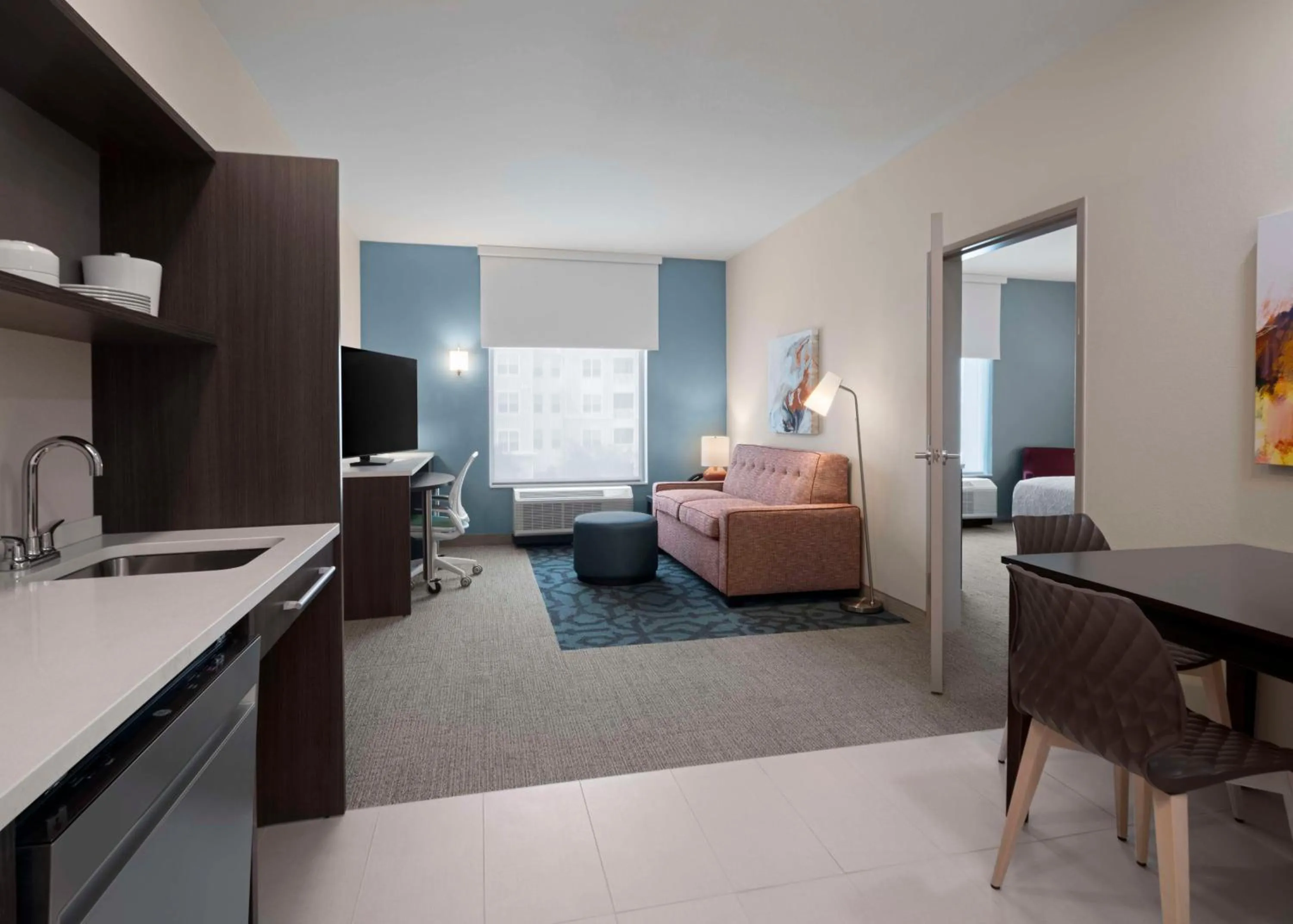 Living room in Home2 Suites by Hilton Orlando South Davenport