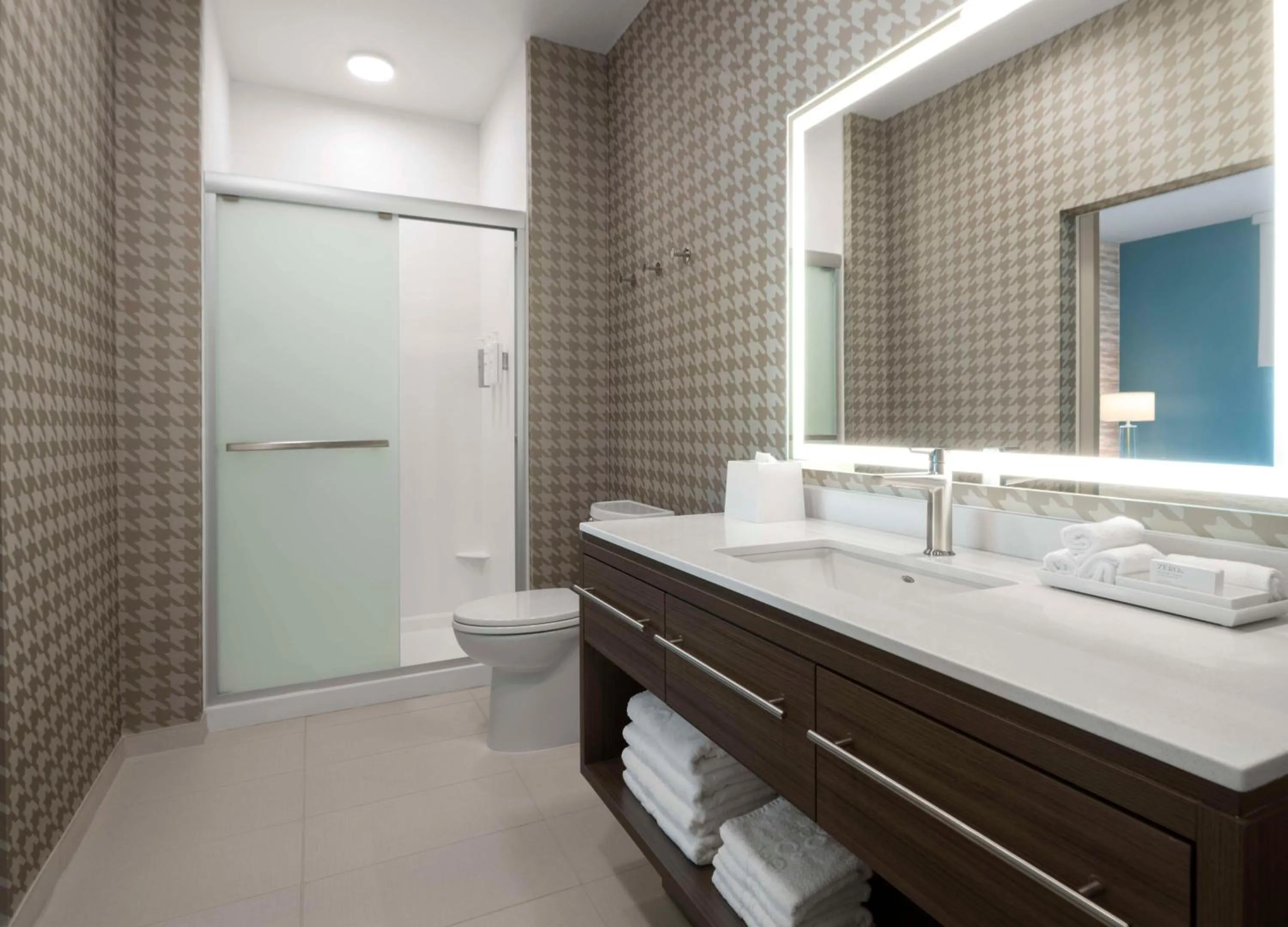 Bathroom in Home2 Suites by Hilton Orlando South Davenport