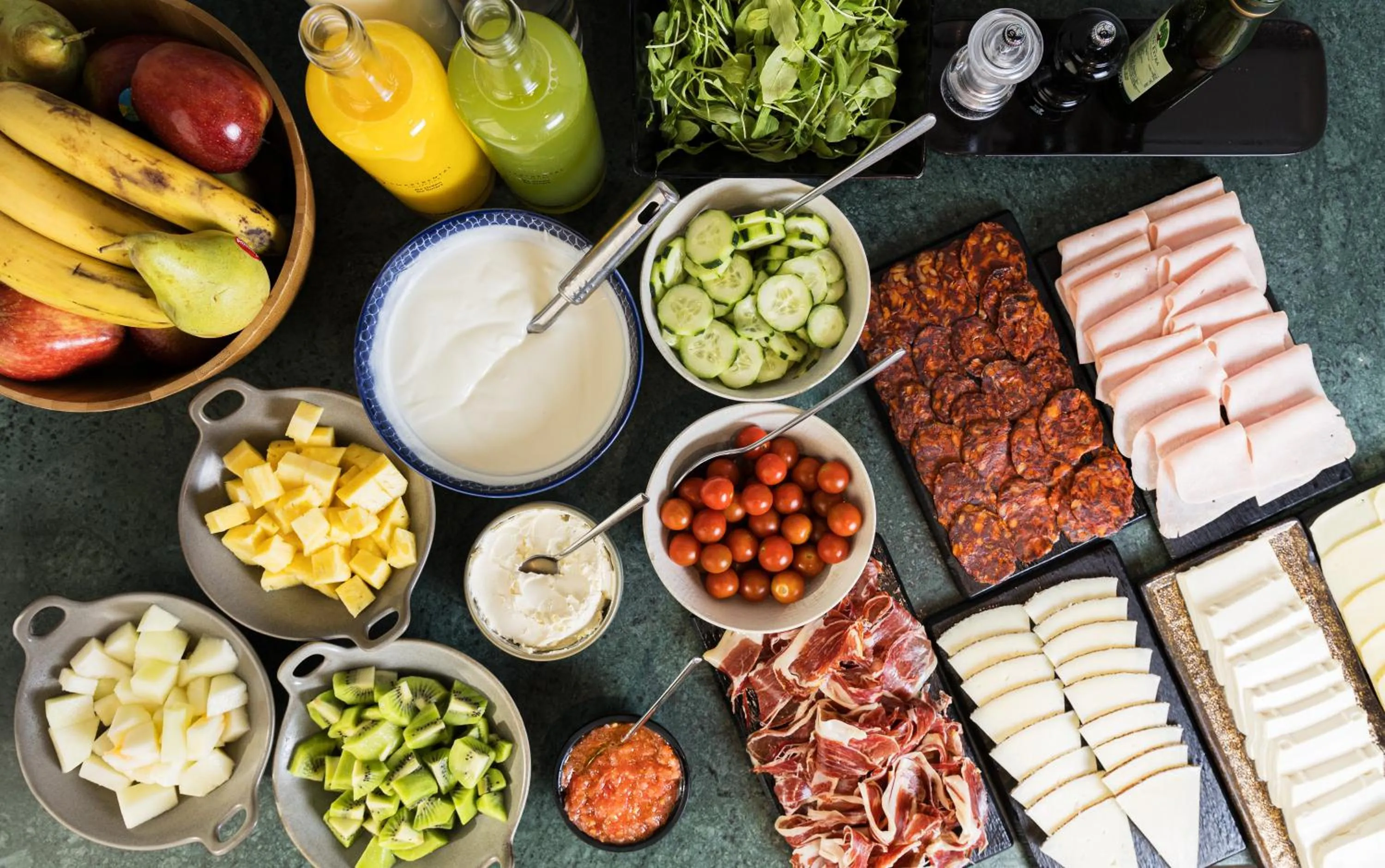 Breakfast in Live it Madrid Gran Vía