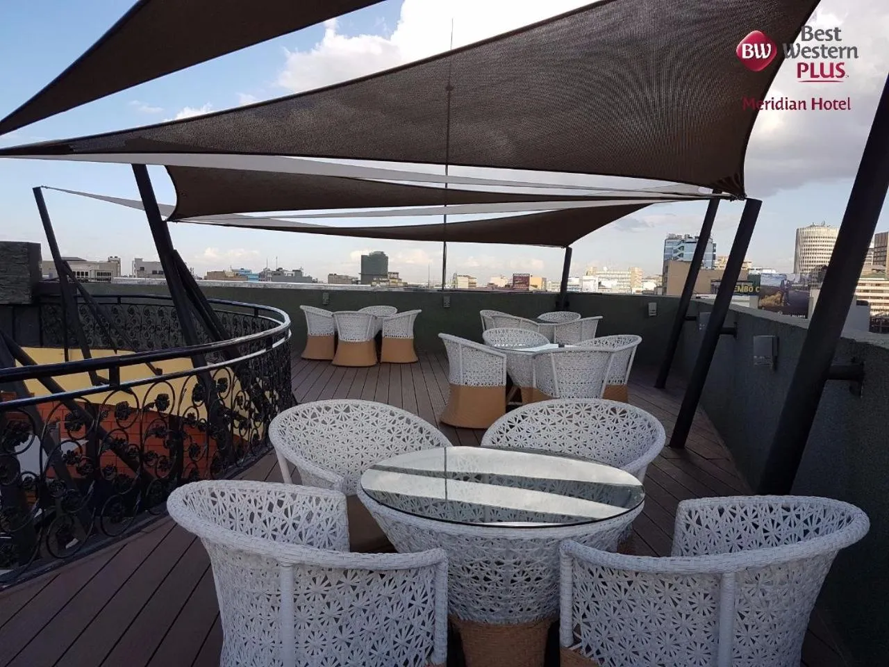 Balcony/Terrace in Best Western Plus Meridian Hotel