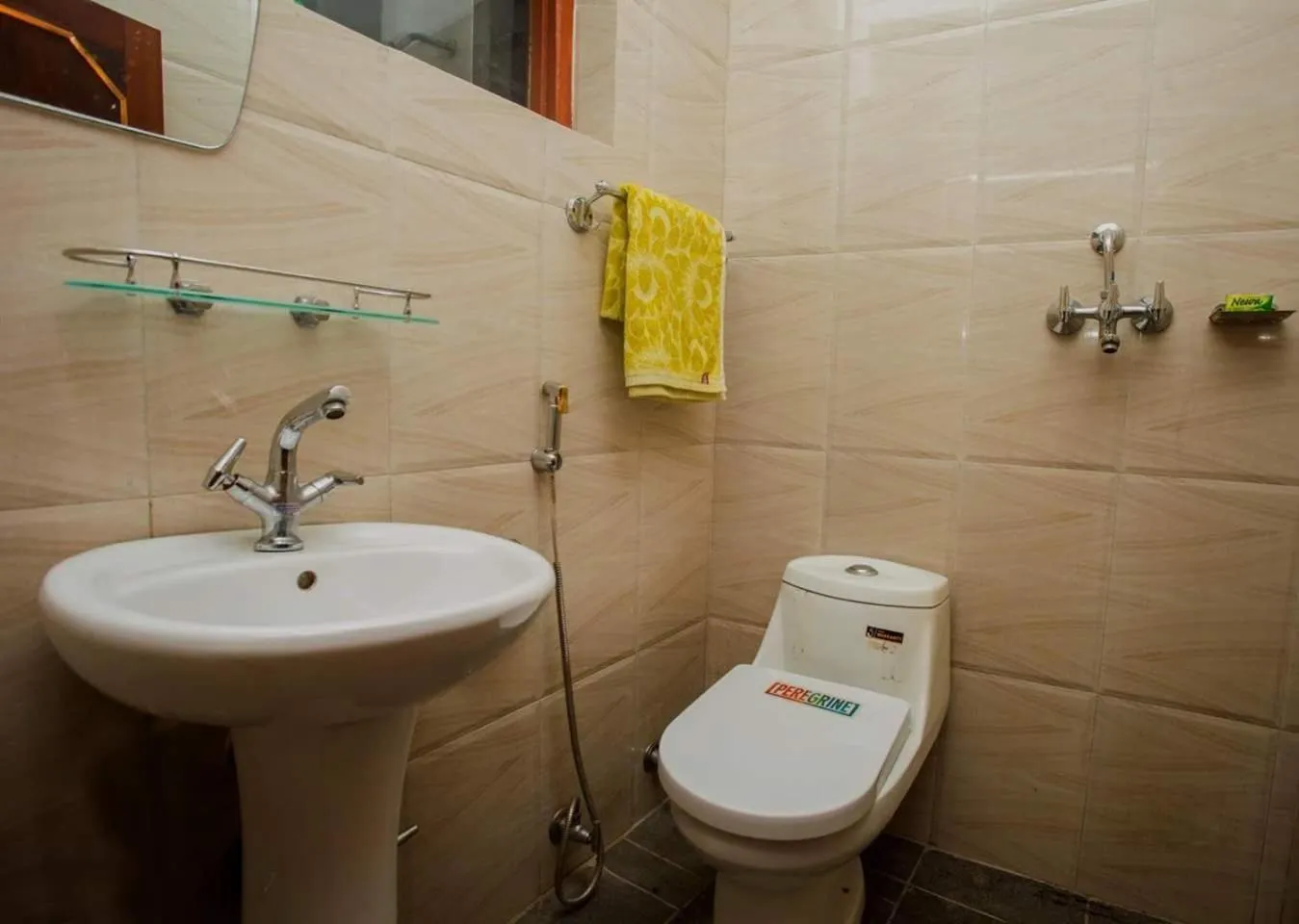 Bathroom in Langtang View Nagarkot Bed and Breakfast