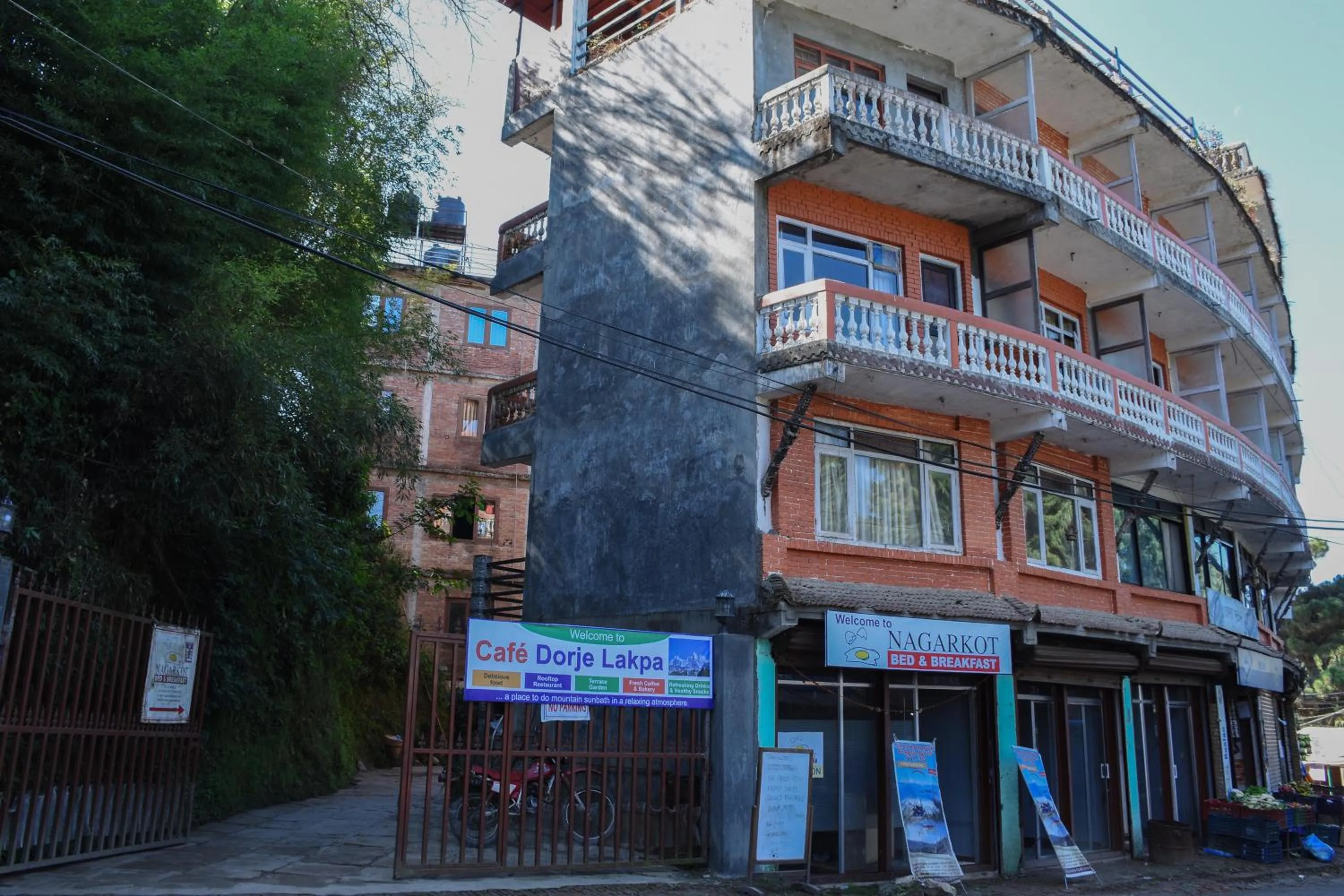 Facade/entrance in Langtang View Nagarkot Bed and Breakfast