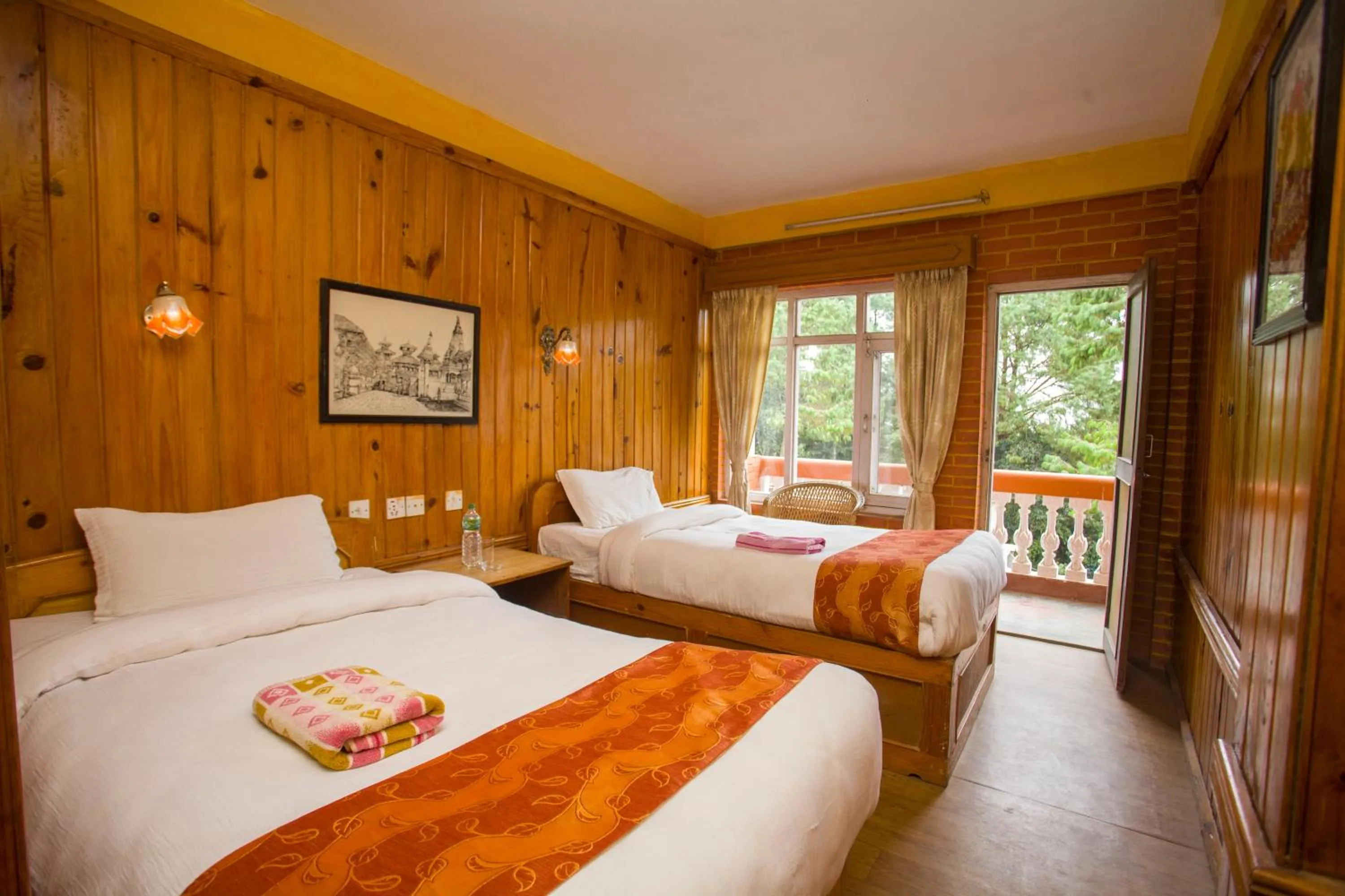 Photo of the whole room in Langtang View Nagarkot Bed and Breakfast