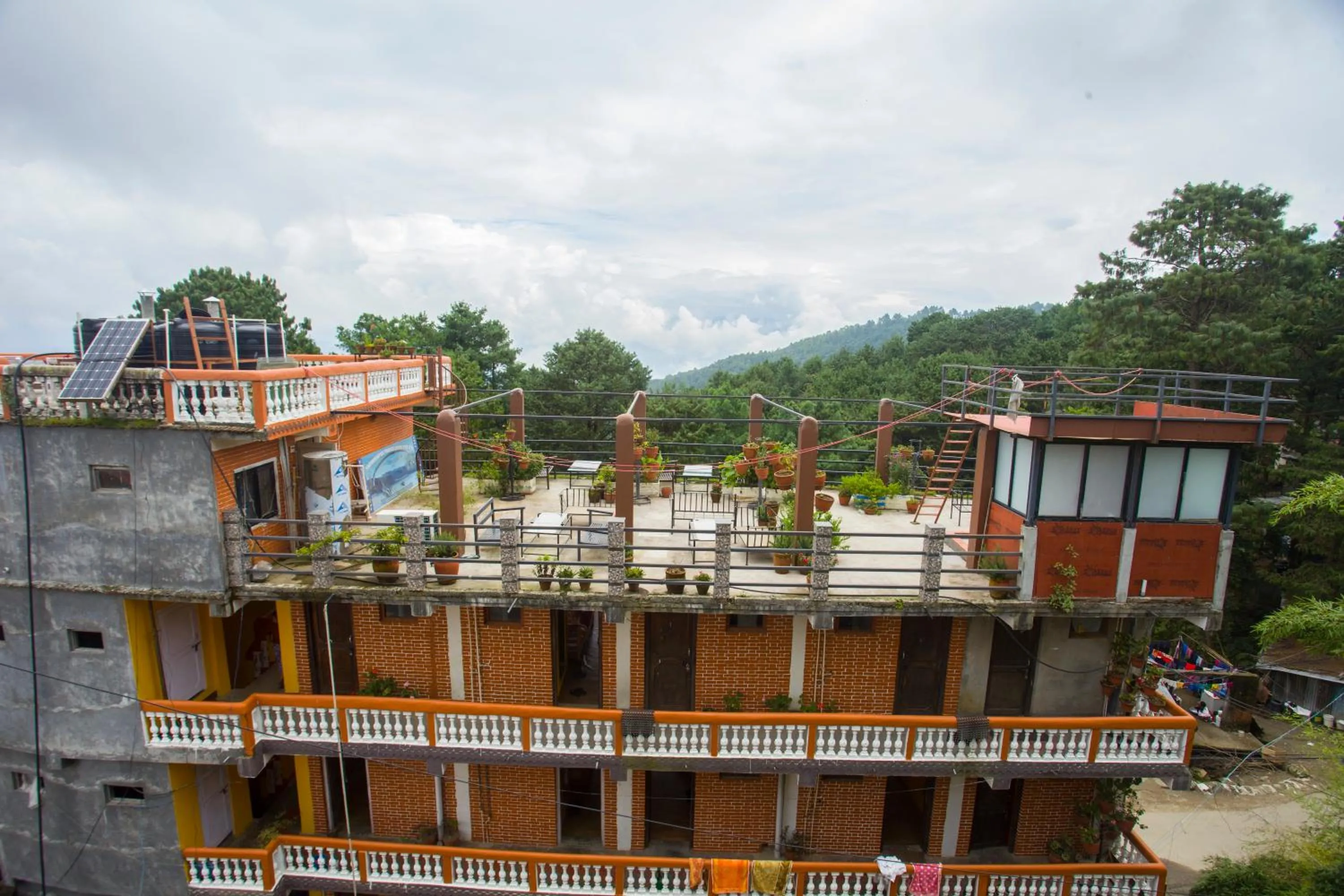 Garden view in Langtang View Nagarkot Bed and Breakfast