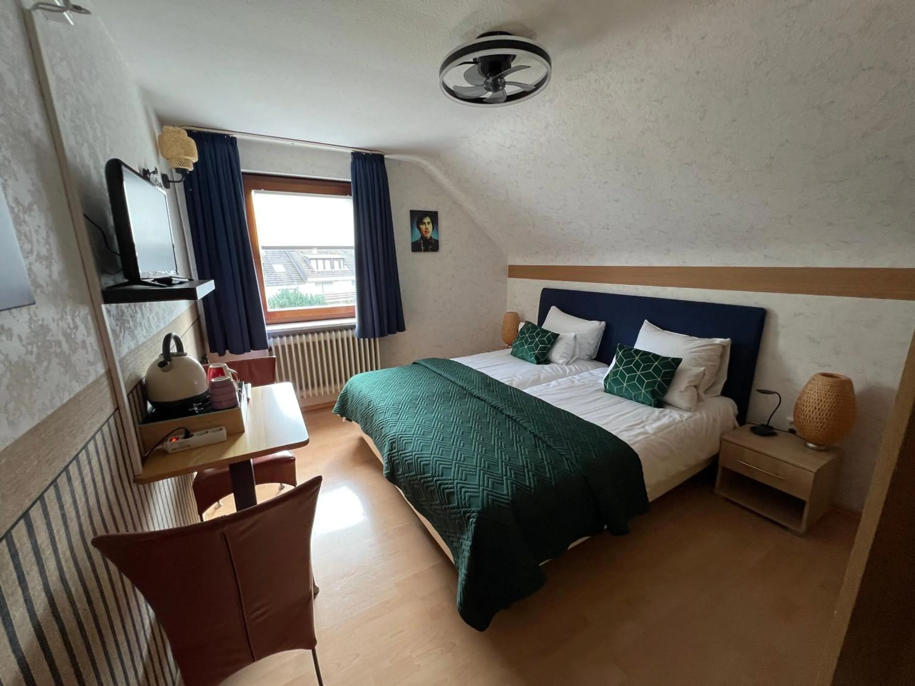 Bed in Am Obersee Hotel