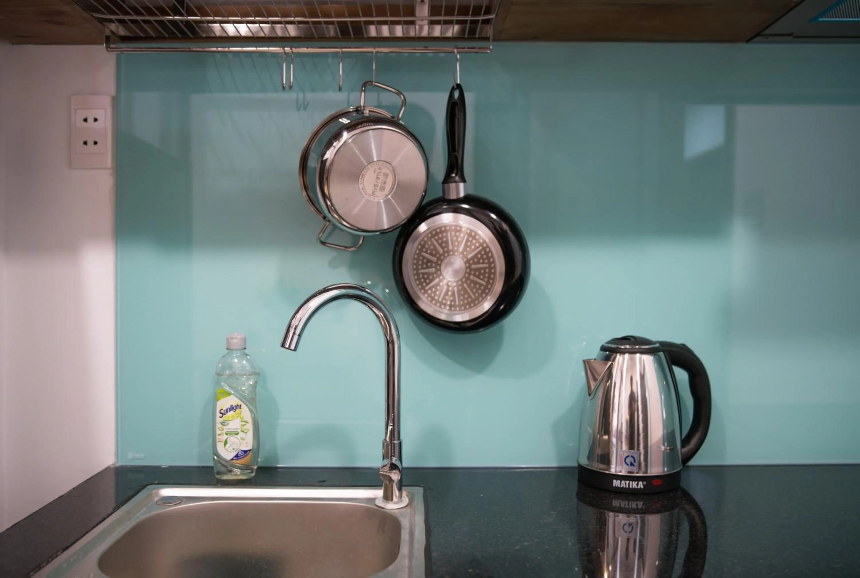 Kitchen or kitchenette in Carol Homestay & Apartment Đà Nẵng 4