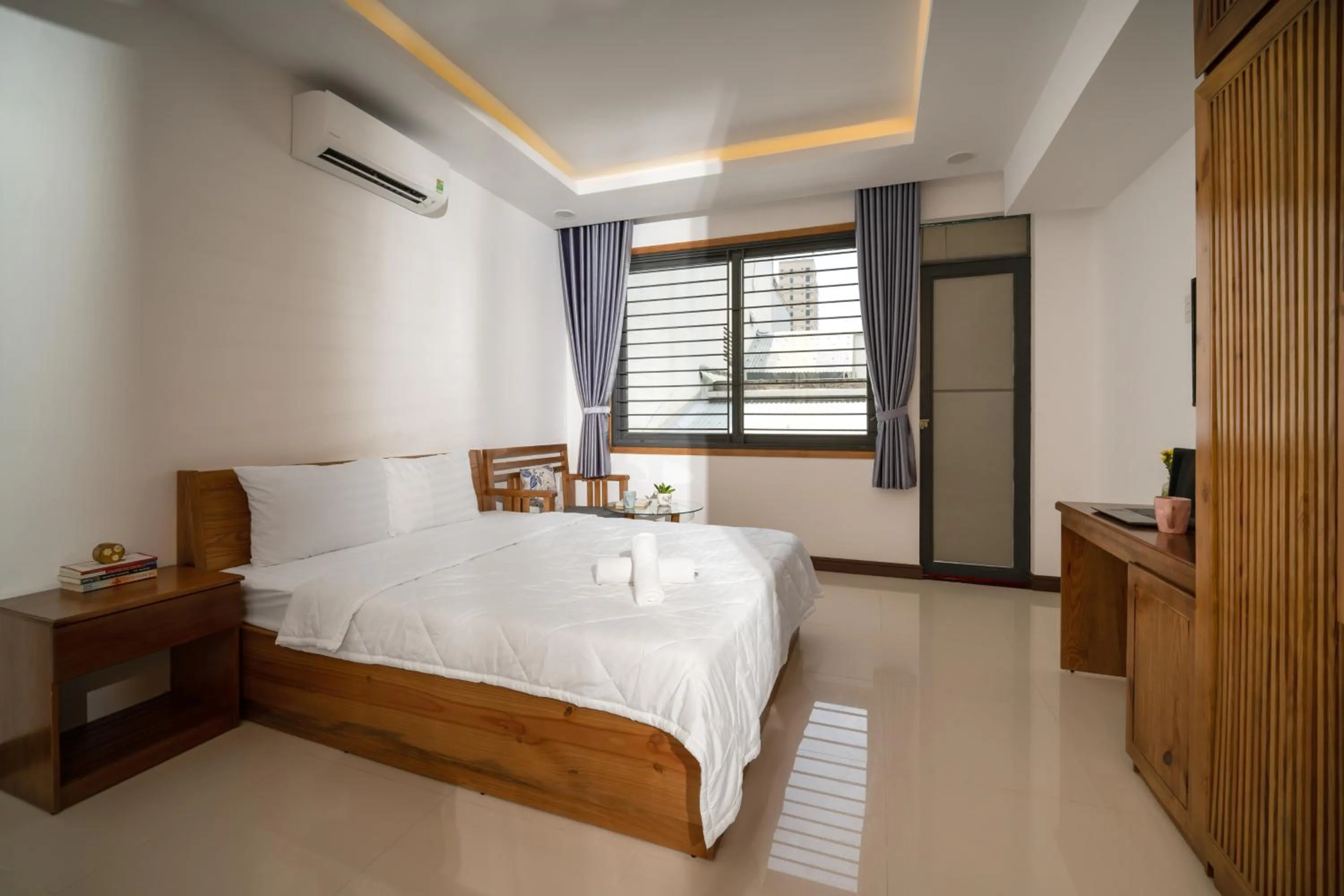 Bed in Carol Homestay & Apartment Đà Nẵng 4