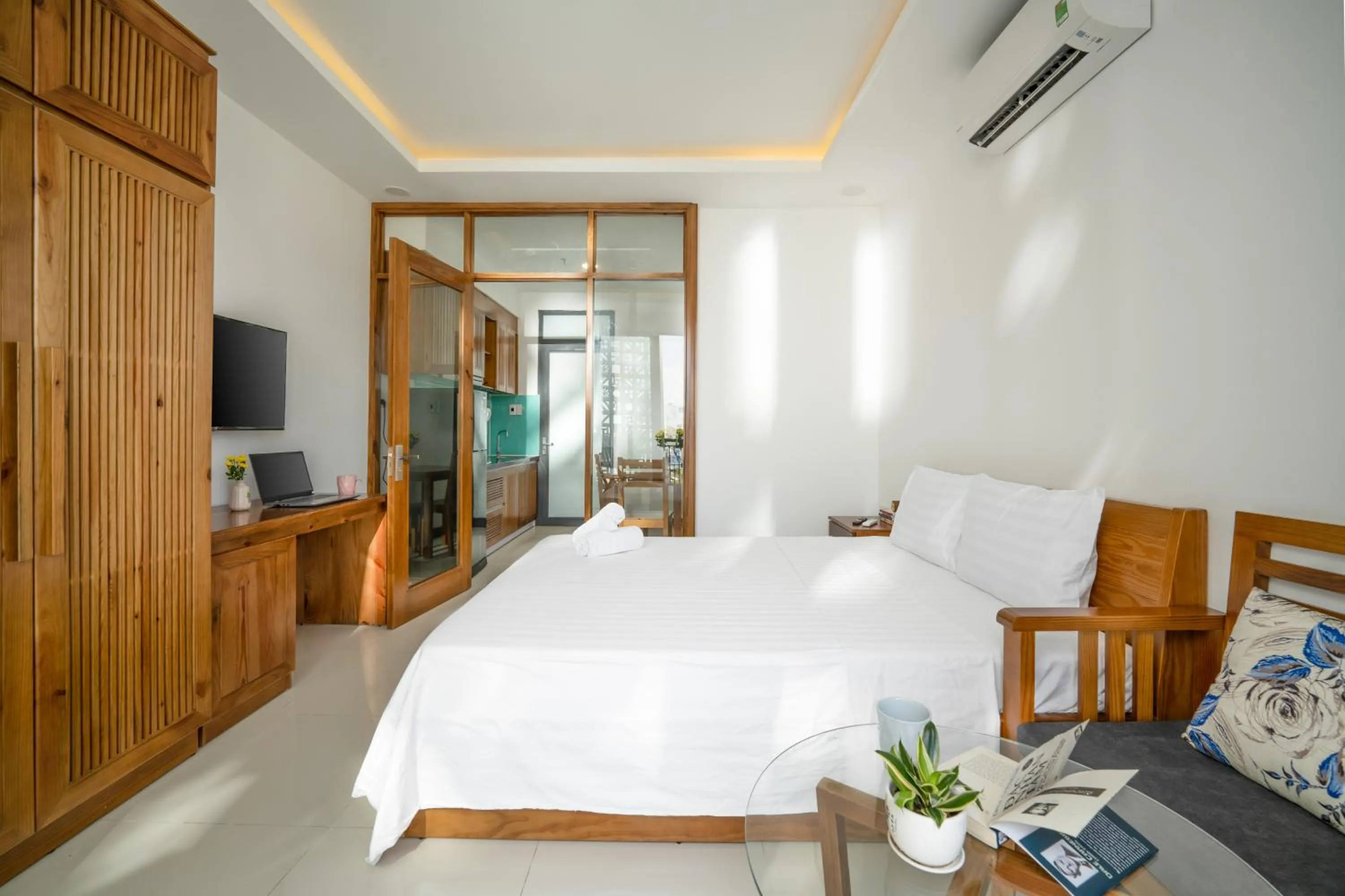 Bed in Carol Homestay & Apartment Đà Nẵng 4