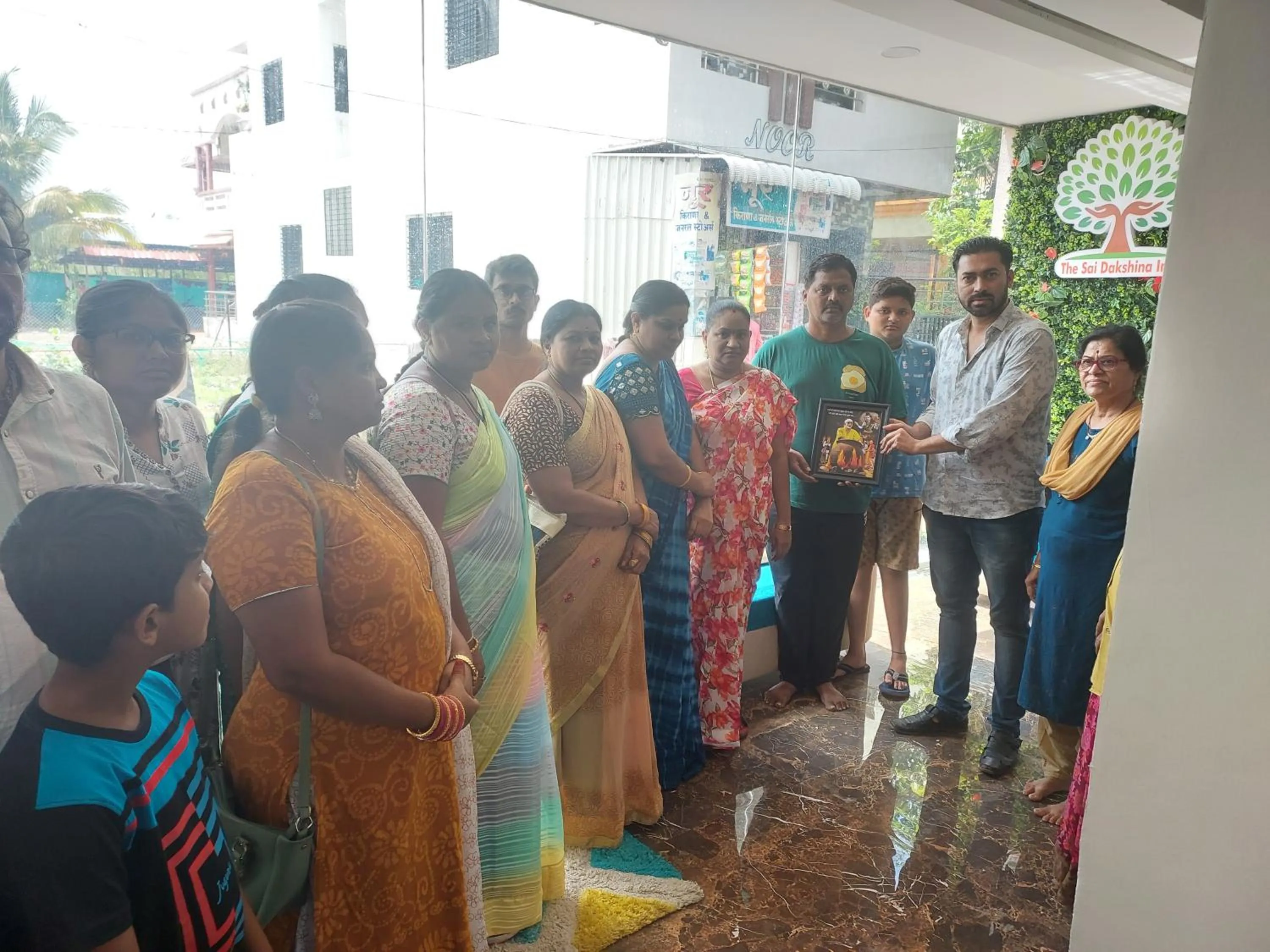 Lobby or reception in Hotel Sai Dakshina Inn & The Fern Restaurant