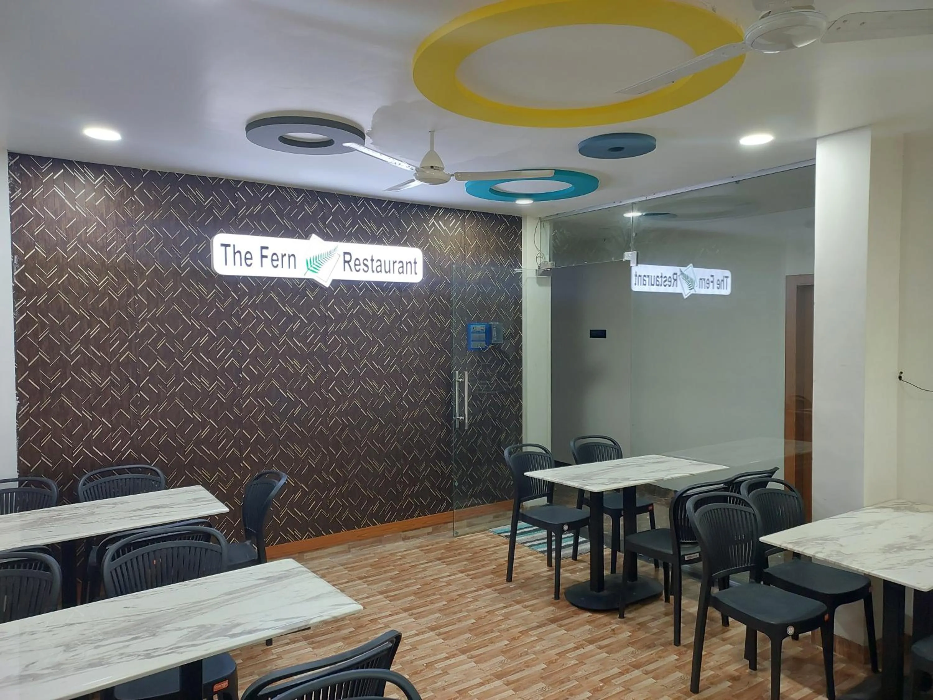 Restaurant/places to eat in Hotel Sai Dakshina Inn & The Fern Restaurant