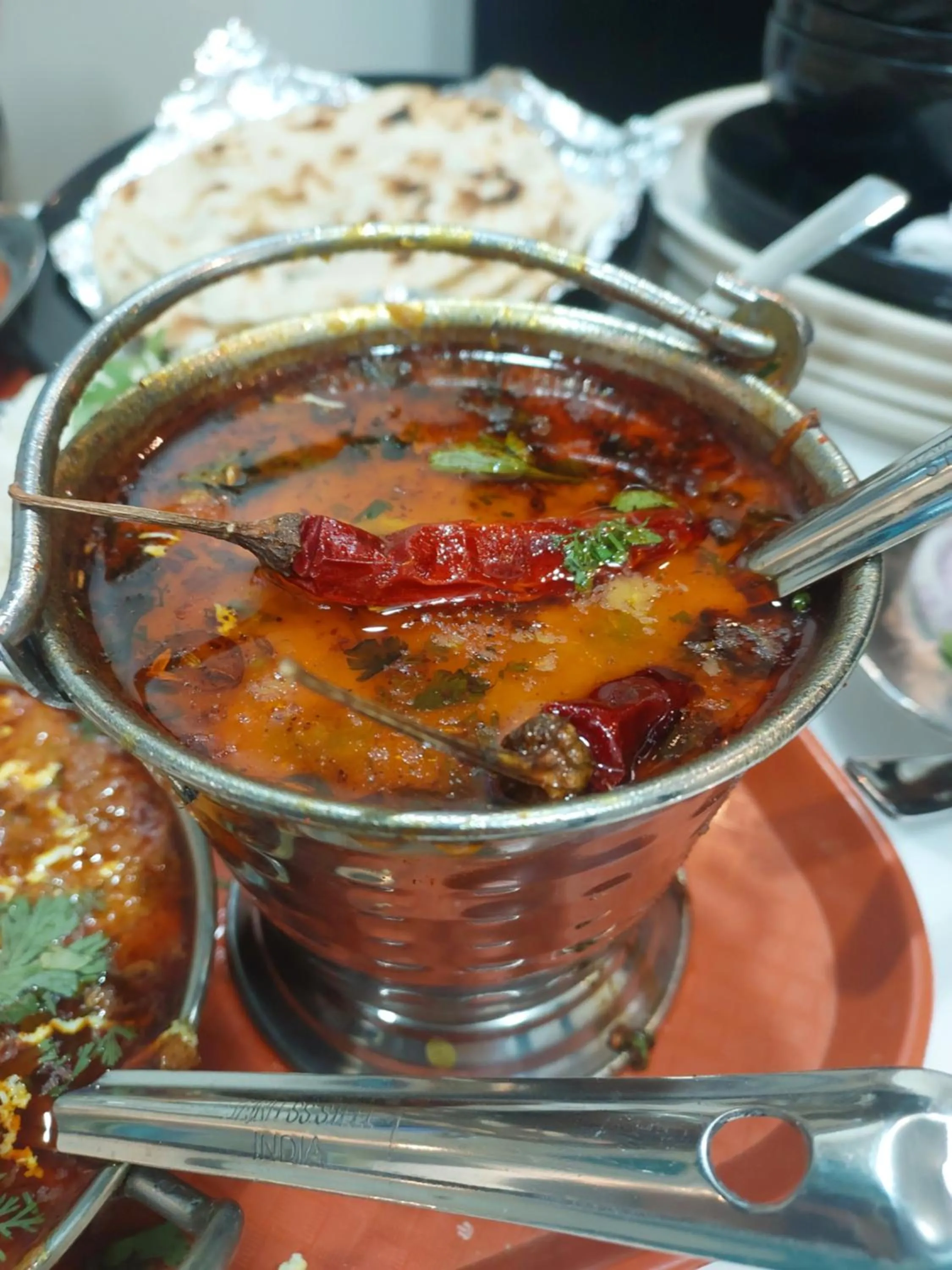 Lunch in Hotel Sai Dakshina Inn & The Fern Restaurant