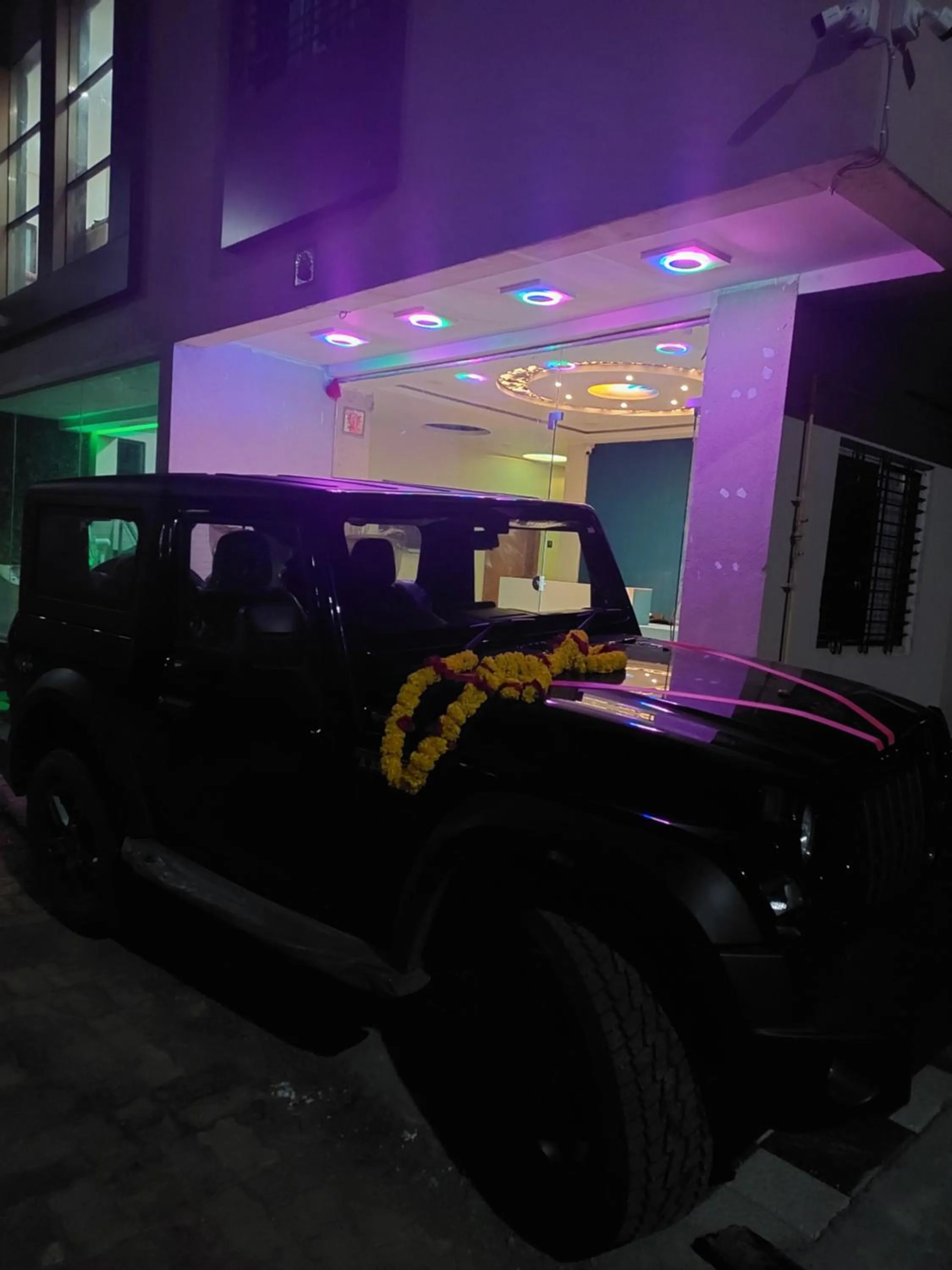 Night in Hotel Sai Dakshina Inn & The Fern Restaurant