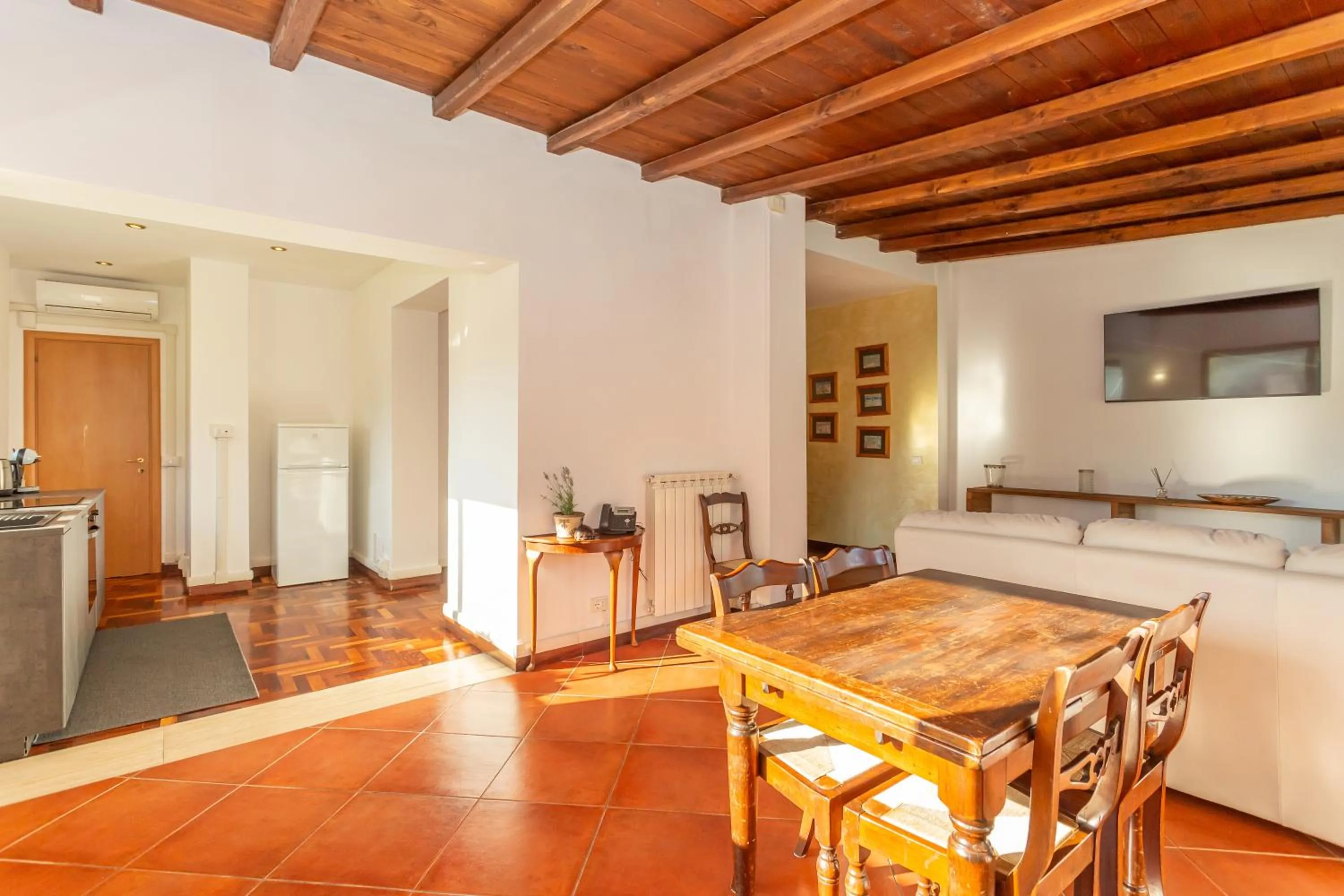 Living room in Villino Fiorella